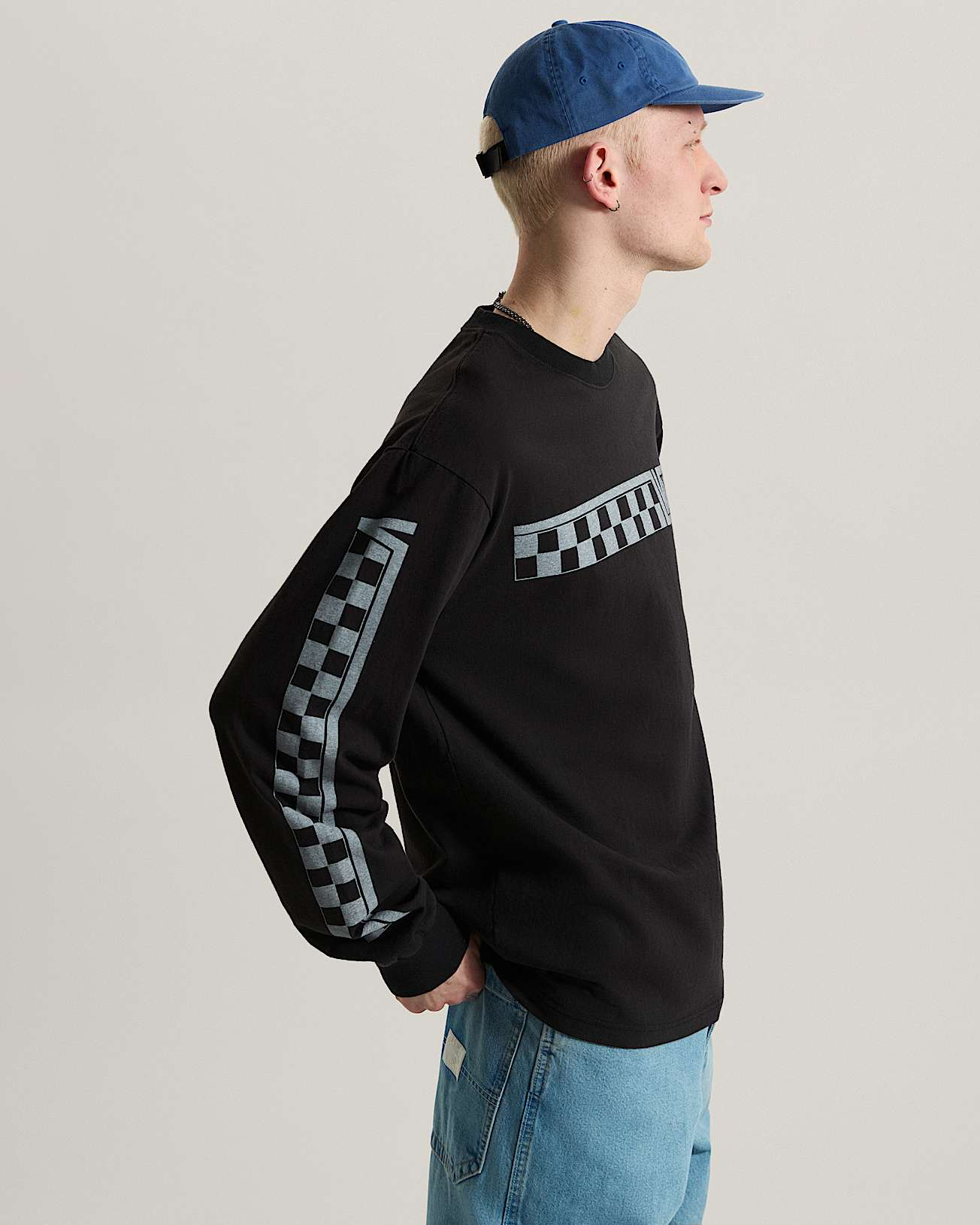 Sweat Vans Racing Long Sleeve VANS Noir ALT4