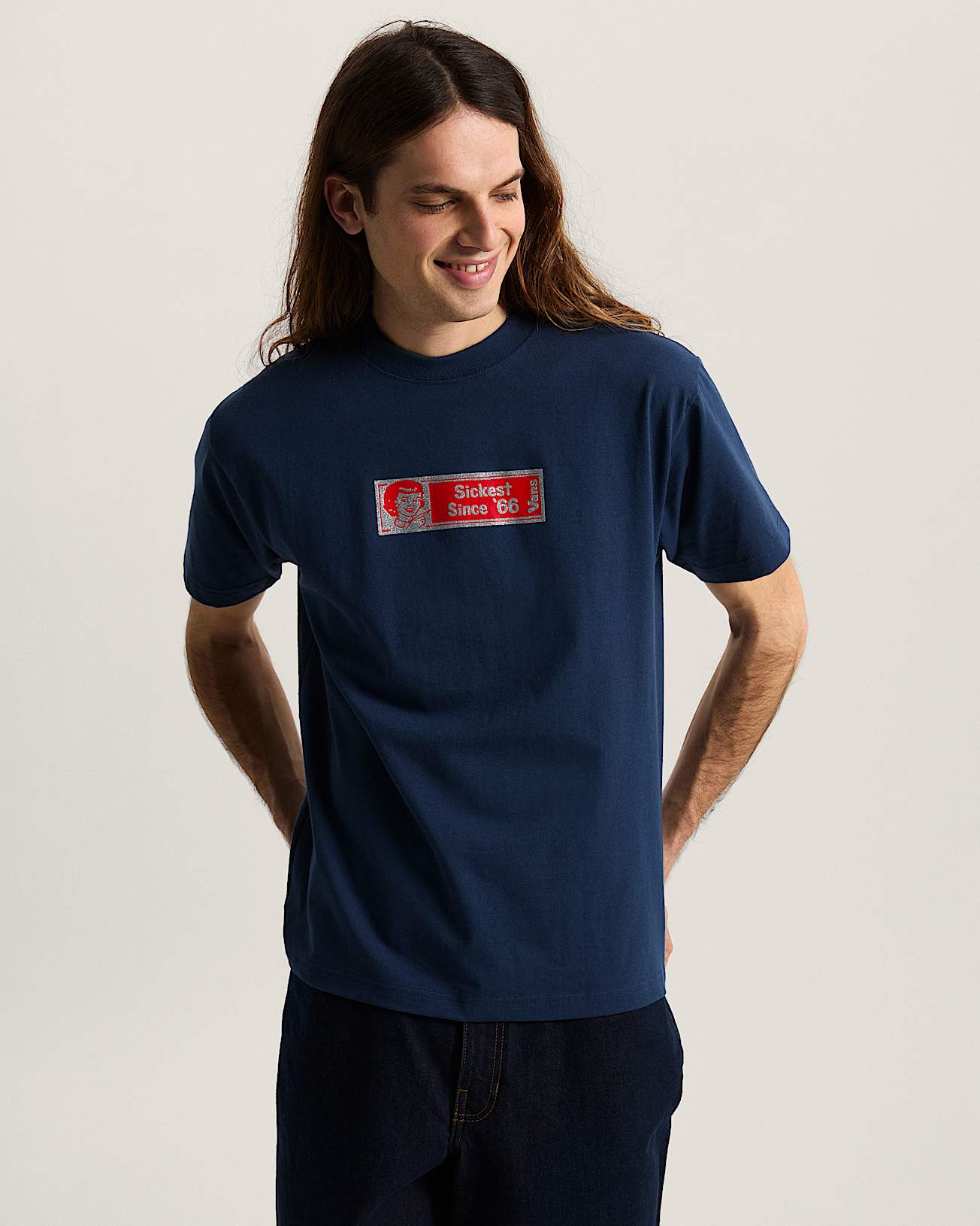 Sickest 66 SS Tee dress blues VANS Azul alt2