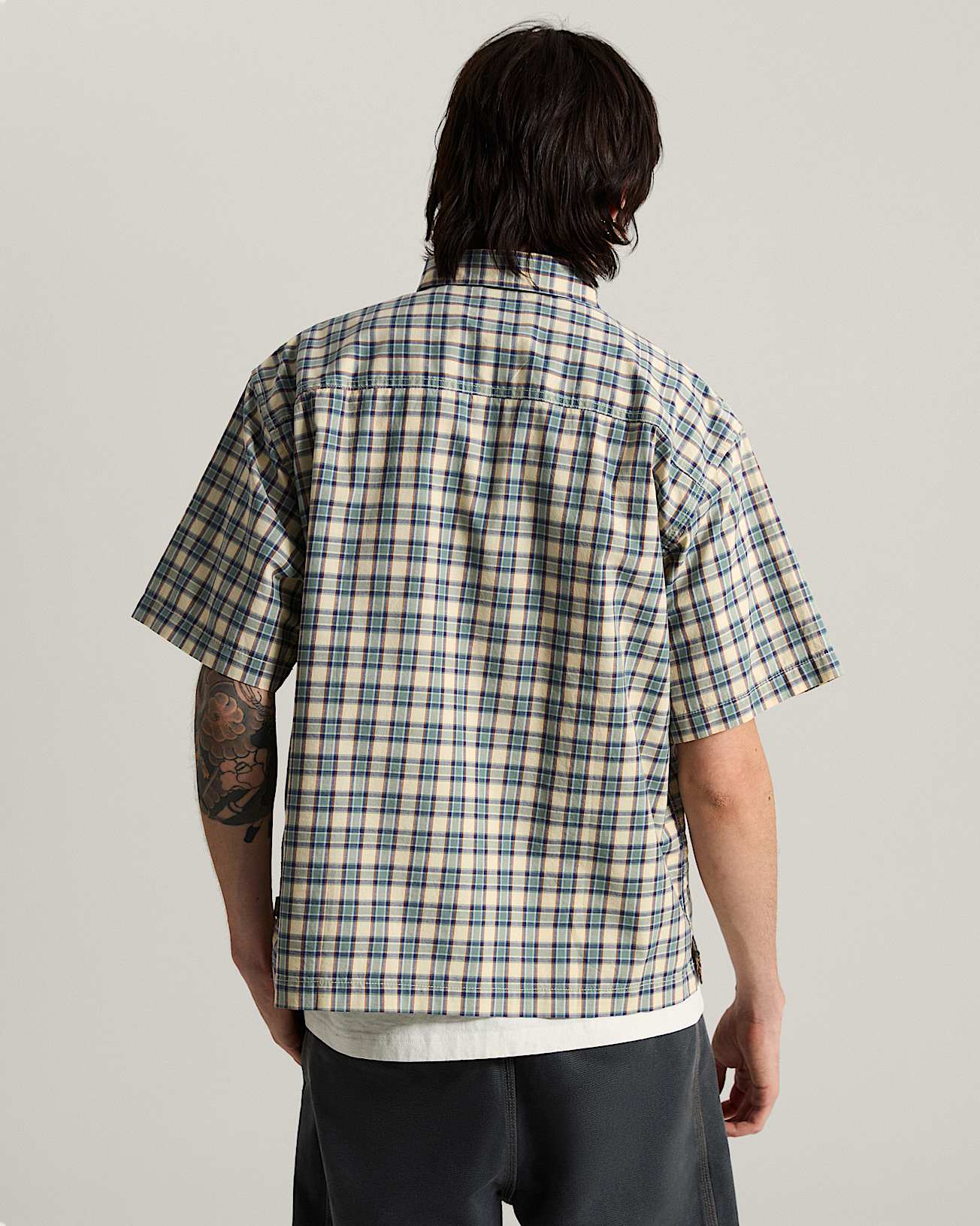 Camicia con motivo scozzese Larkspur Timber VANS Blu ALT3