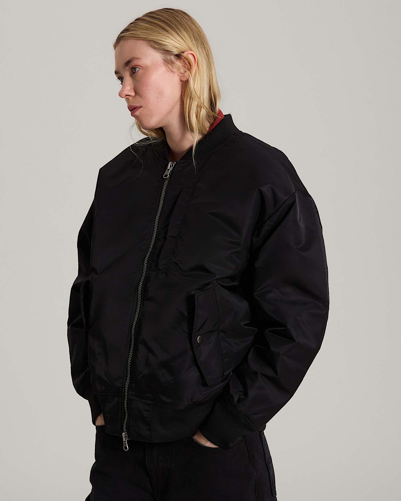 Bomber Black VANS Noir ALT2