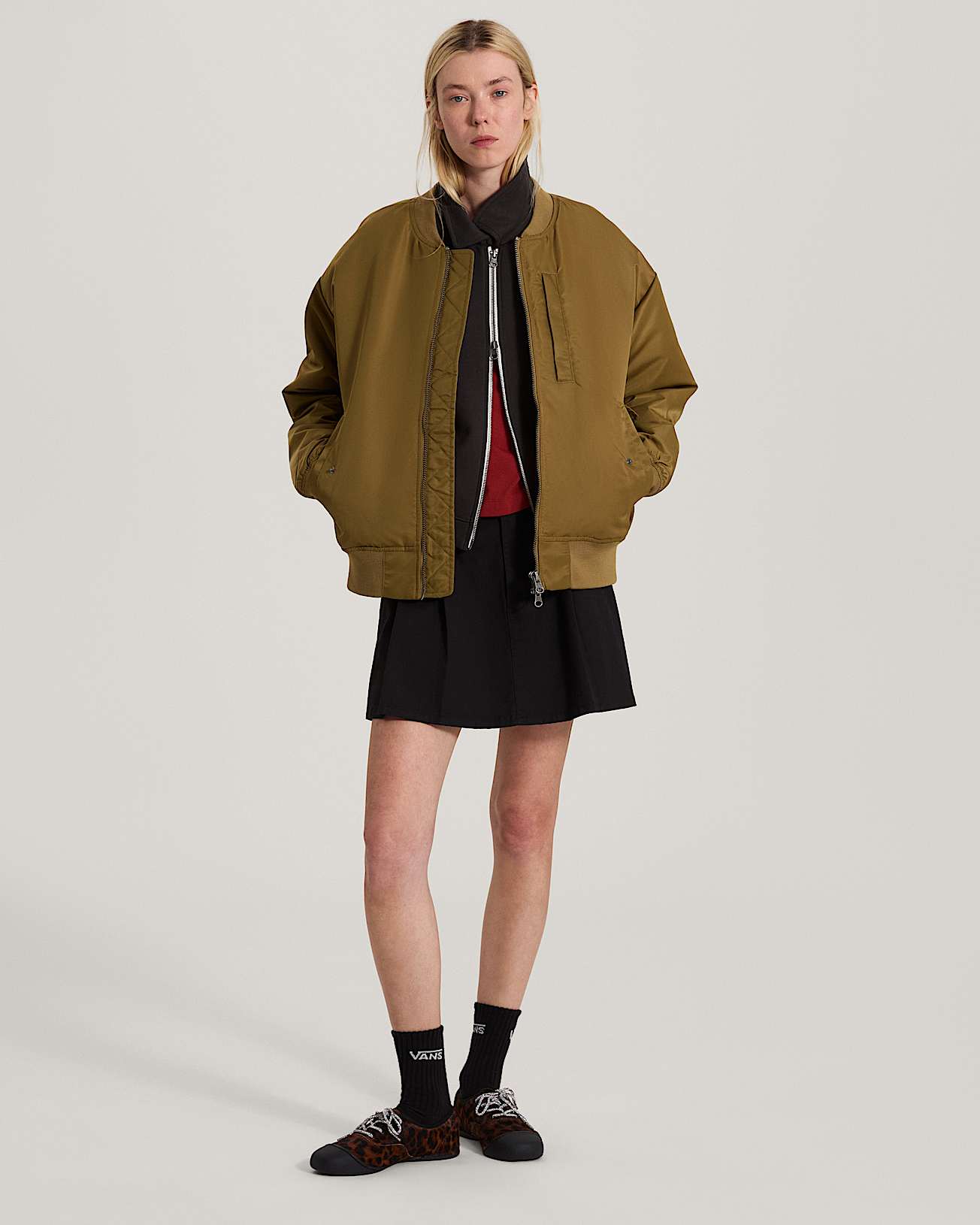 Bomber VANS Beige ALT5
