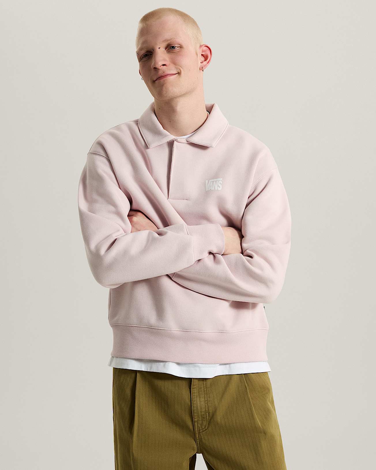 Pull Polo Fleece VANS Violet ALT2