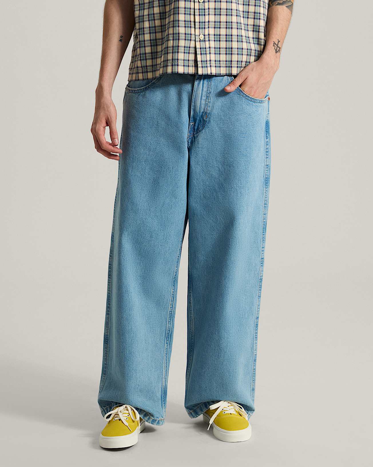 Drill Chore Baggy Carpenter Pant LIGHT STONEWASH VANS Bleu ALT2