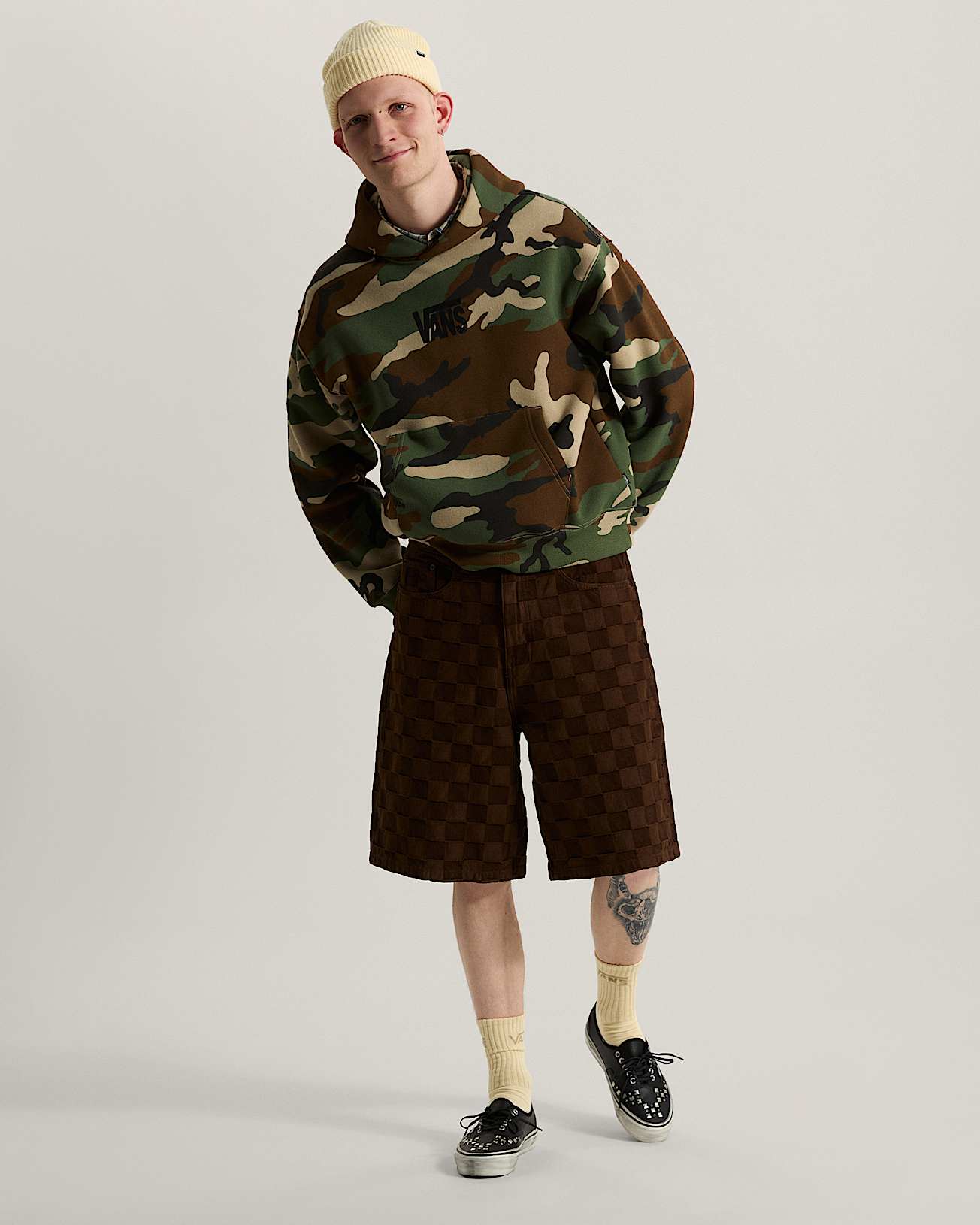 Printed AOP Pullover Aluminum VANS Gris ALT5