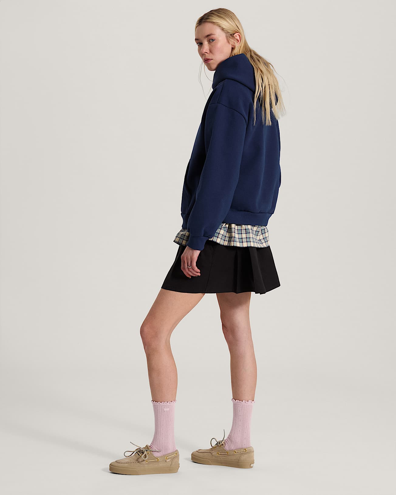 Sapatos de vela com 2 ilhoses VANS Bege ALT6