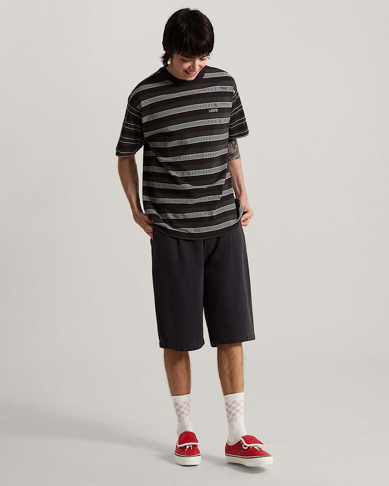 Scarpe Authentic Premium VANS Rosso ALT4