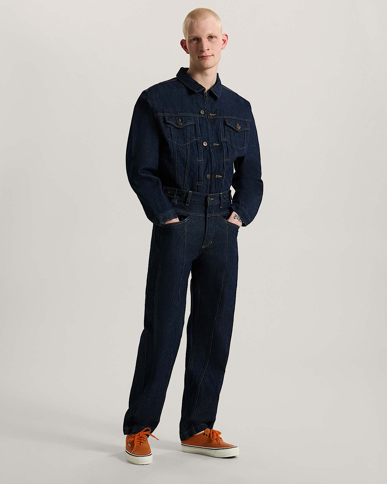 Pantaloni trench in denim OTW VANS Blu ALT5