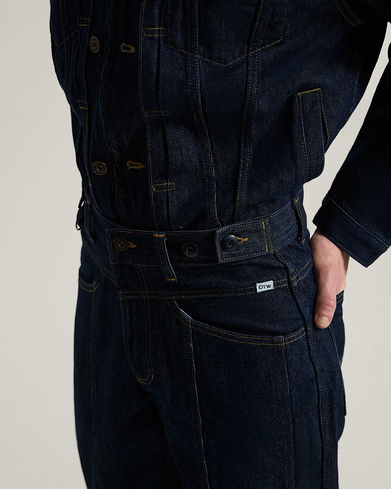 Pantaloni trench in denim OTW VANS Blu ALT6