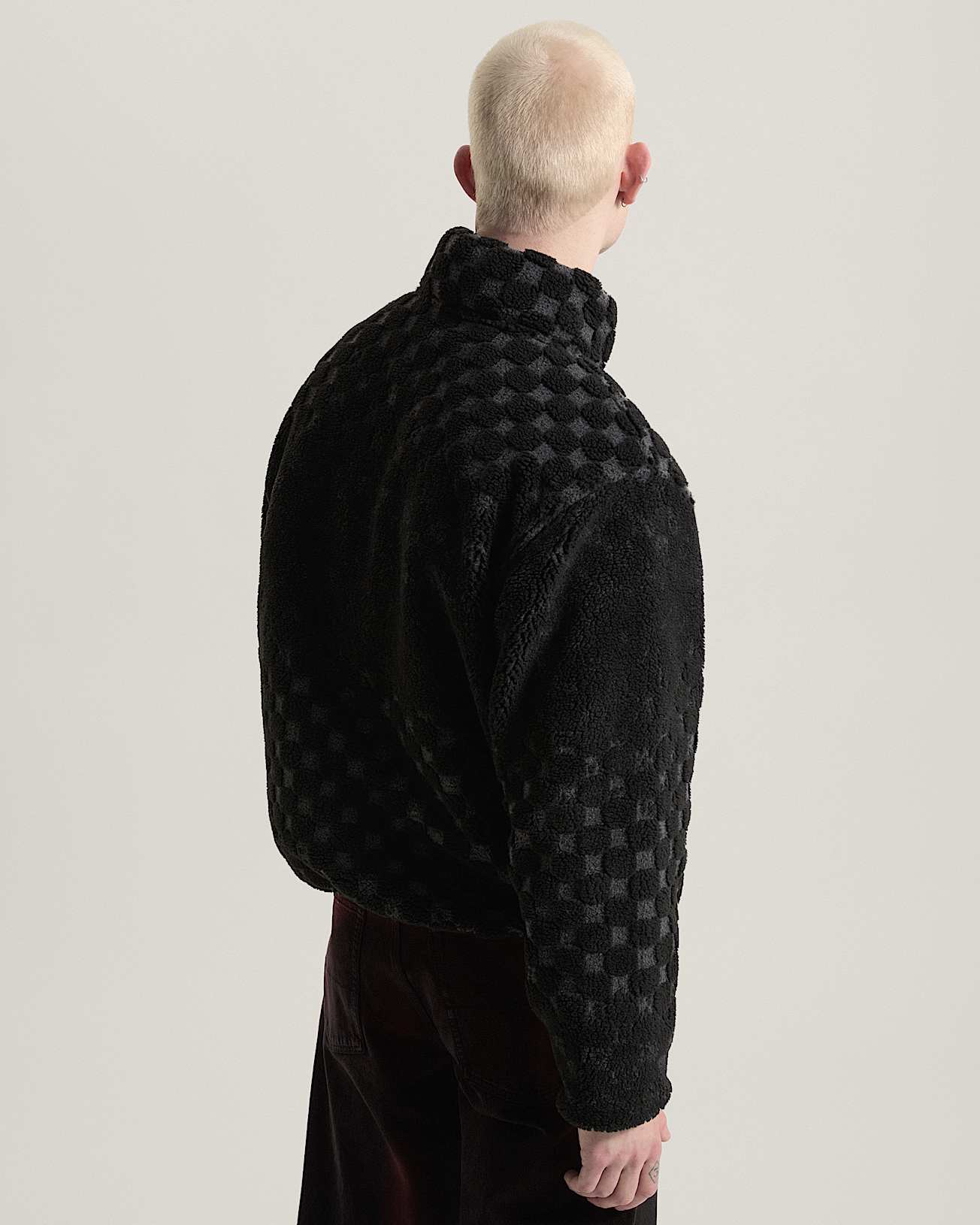 Nights High Pile Jacket Black VANS Noir ALT3