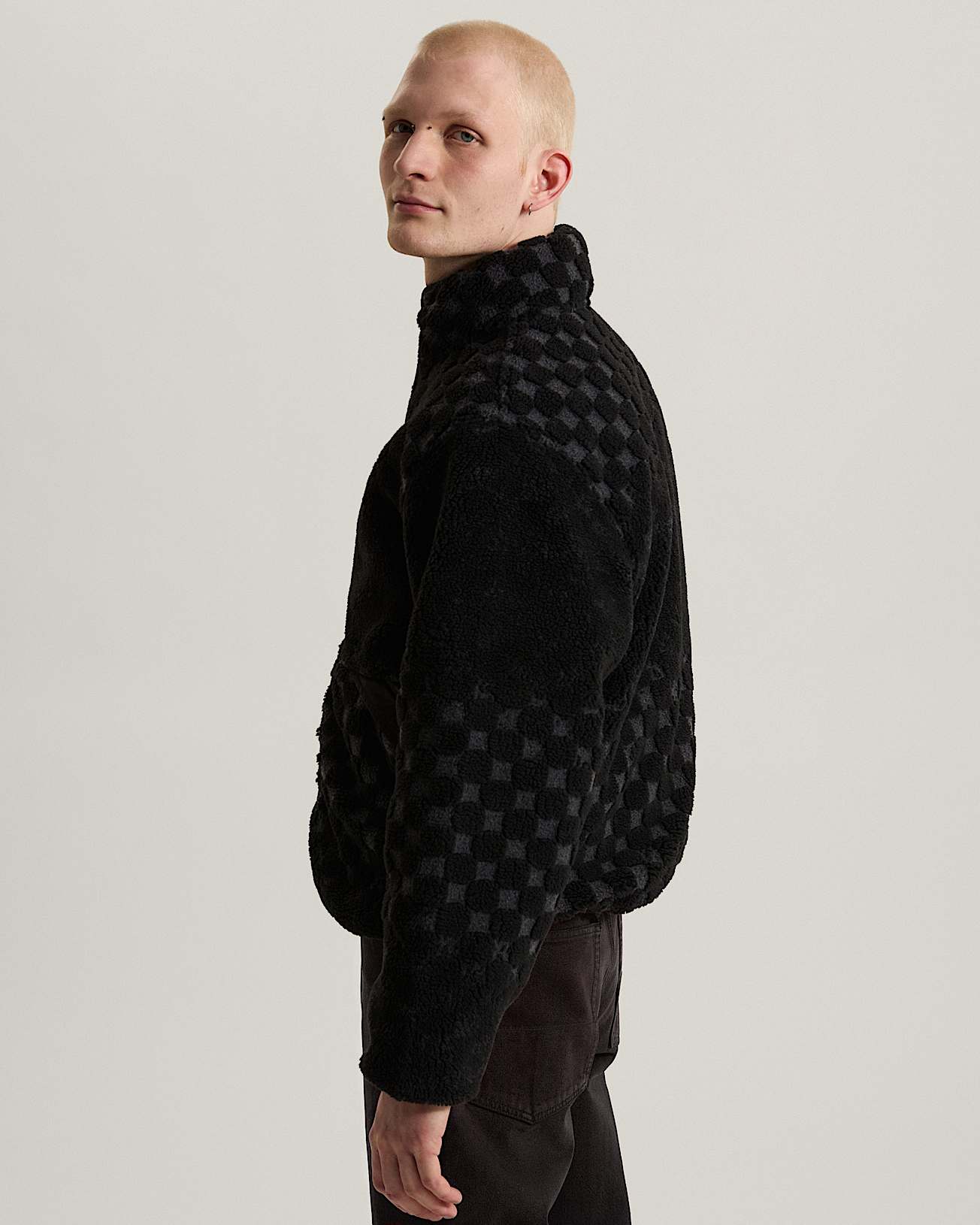 Nights High Pile Jacket Black VANS Noir ALT4