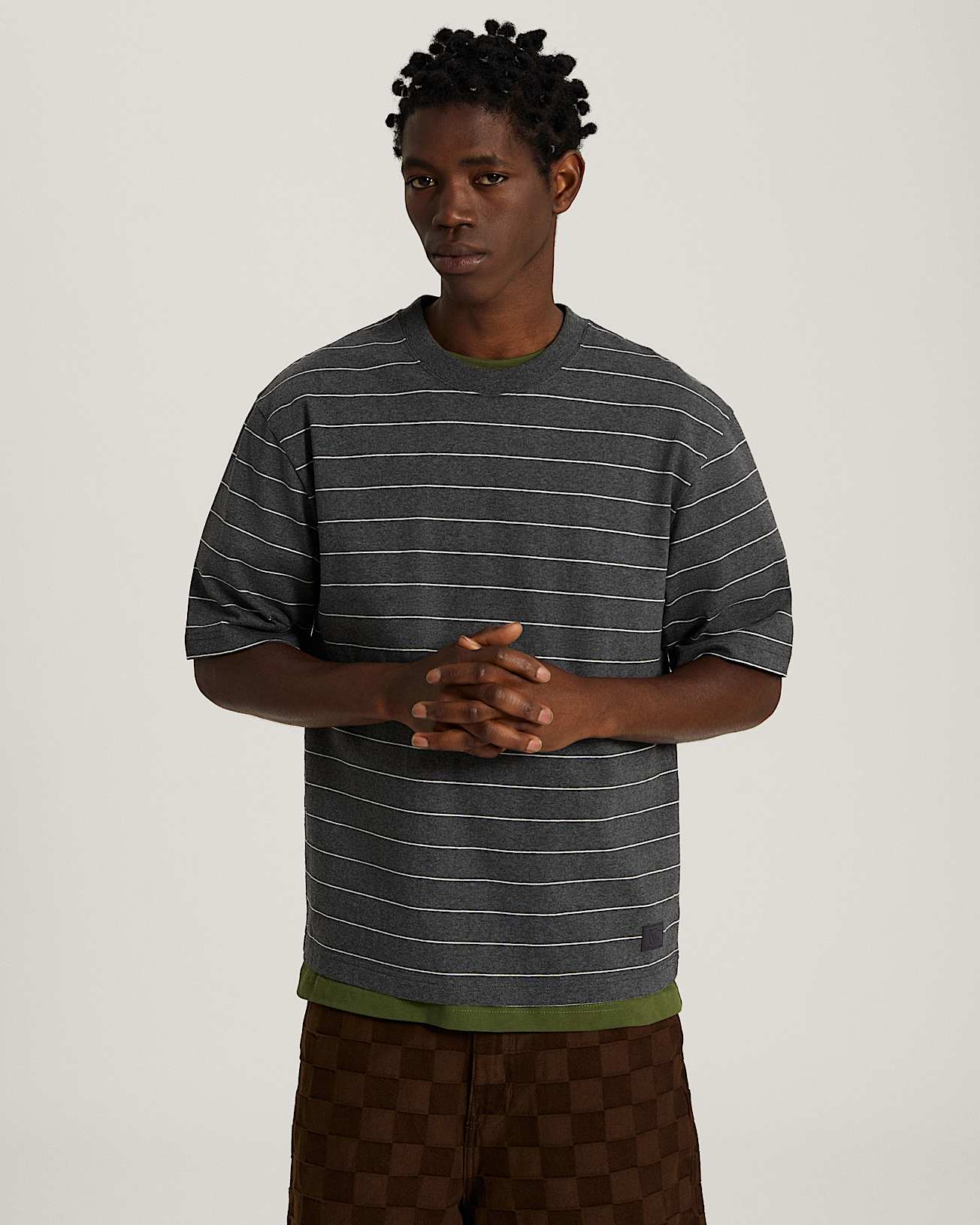 Tshirt Vans X Rowan Z Stripe VANS Gris ALT2