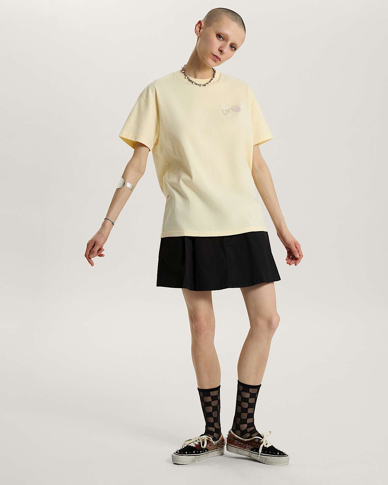 Maglietta Yin e Yang SS VANS Beige ALT4