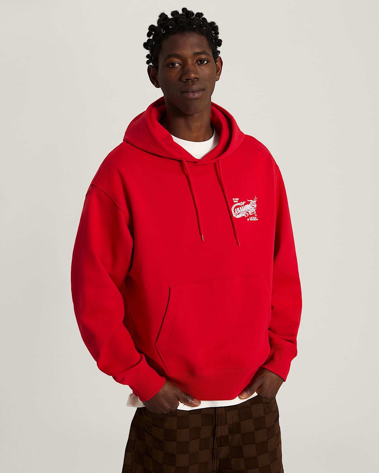 Caballero Pullover RACING RED VANS Rot ALT2