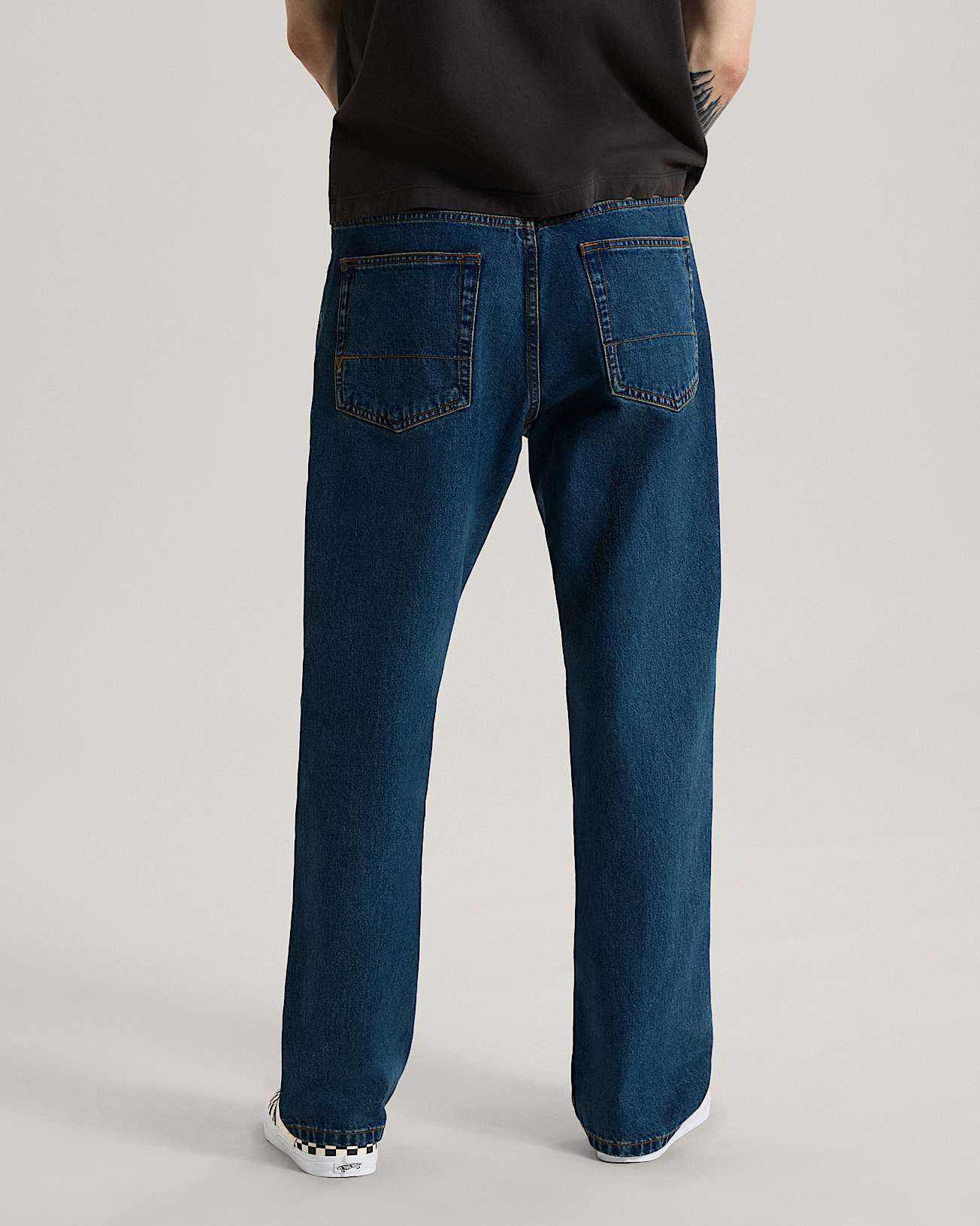 Check5 Straight Denim Pant Vintage Indigo VANS Bleu ALT3