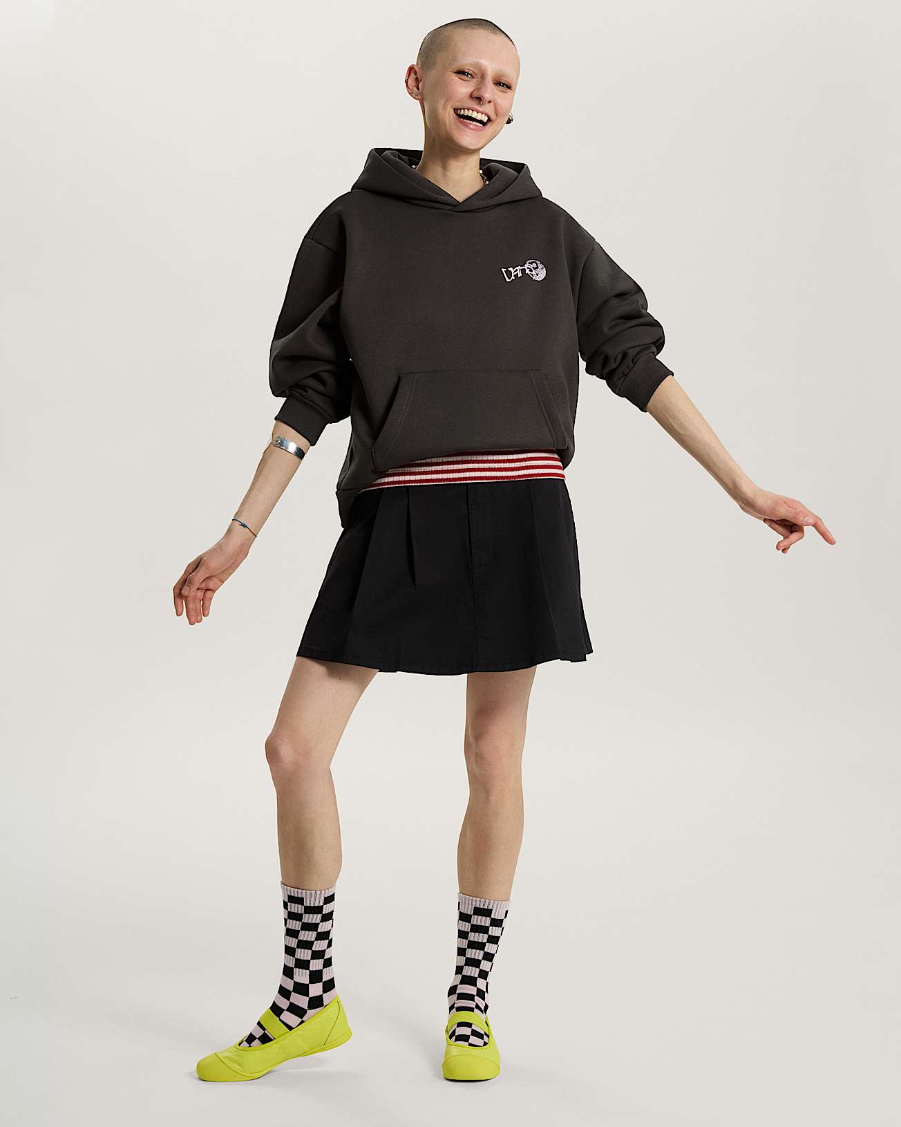 Felpa con cappuccio Yin and Yang VANS Nero ALT5