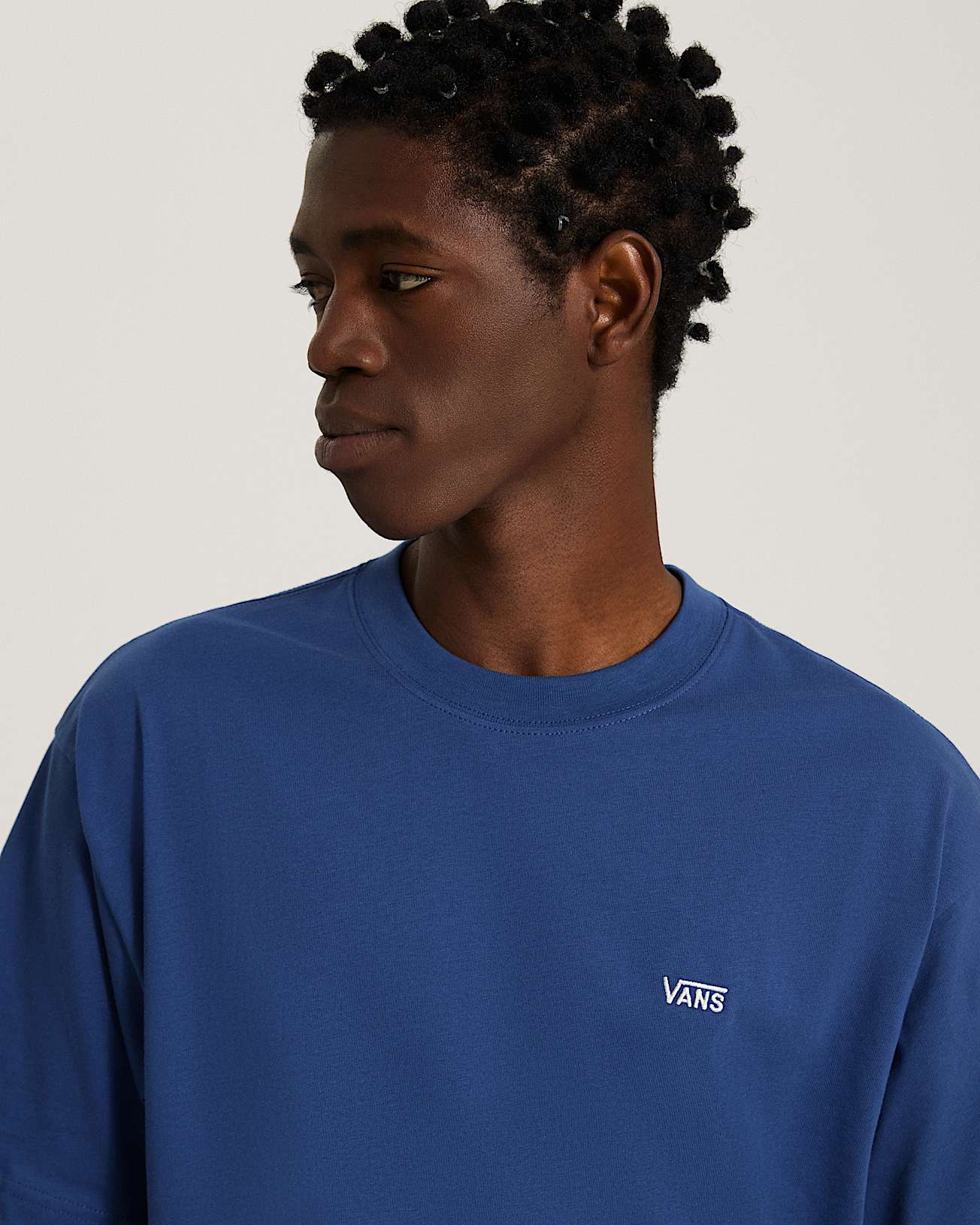 Tshirt Left Chest Logo VANS Bleu ALT5