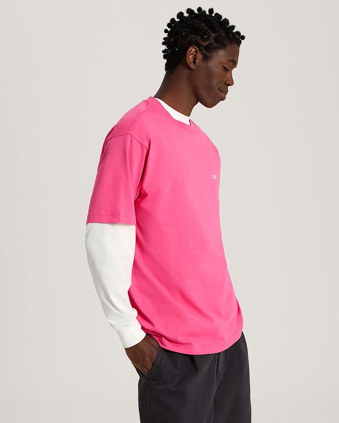 Tshirt Left Chest Logo VANS Rose ALT2