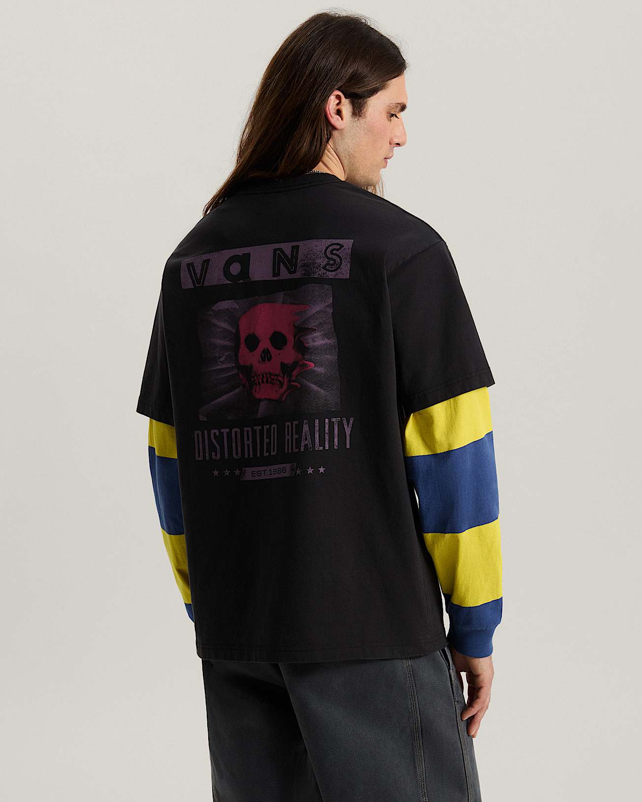 Distorted Reality SS Tee Black VANS Noir ALT3