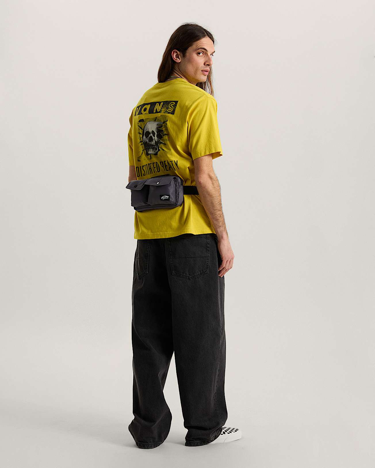 Distorted Reality SS Tee Dusty Gold VANS Jaune ALT4