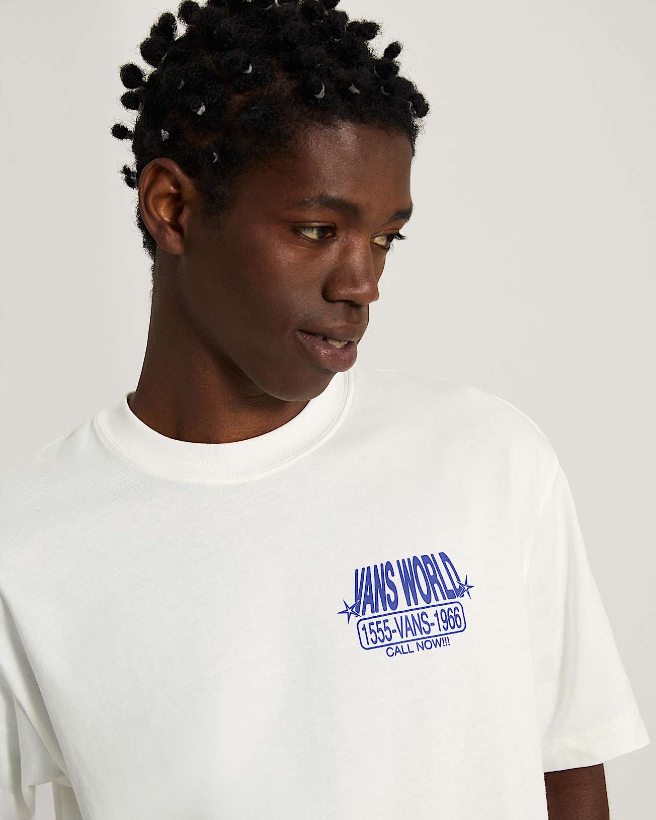 Vans World Intl SS Tee White VANS Wei ALT5