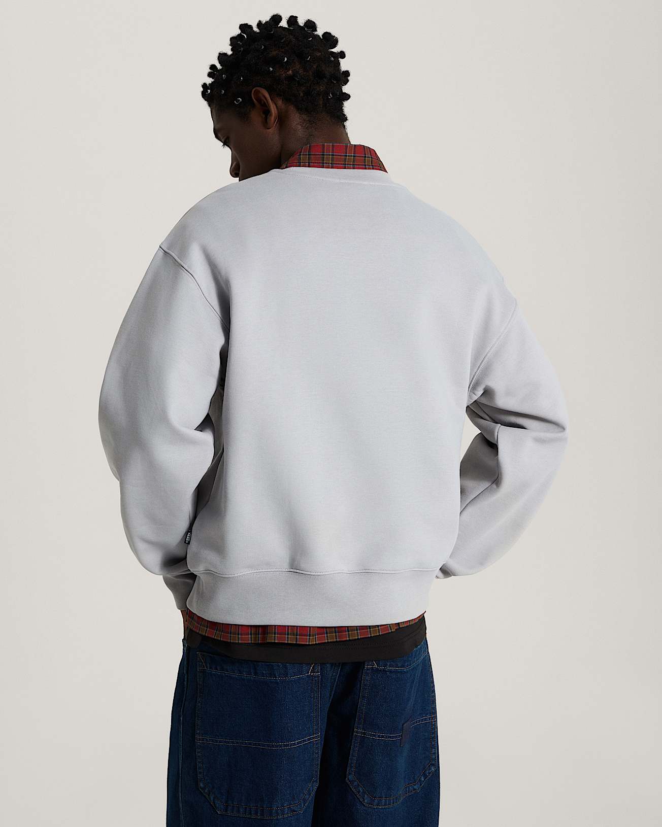 Drop V Crew BB Light Grey VANS Grey ALT3