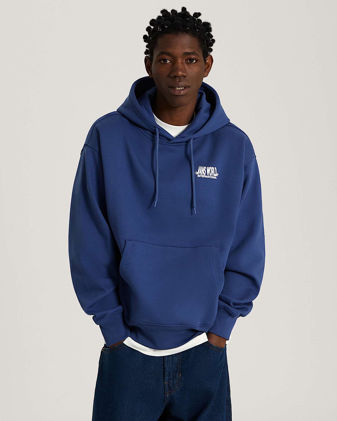 Vans World Intl Pullover True Navy VANS Blue ALT2