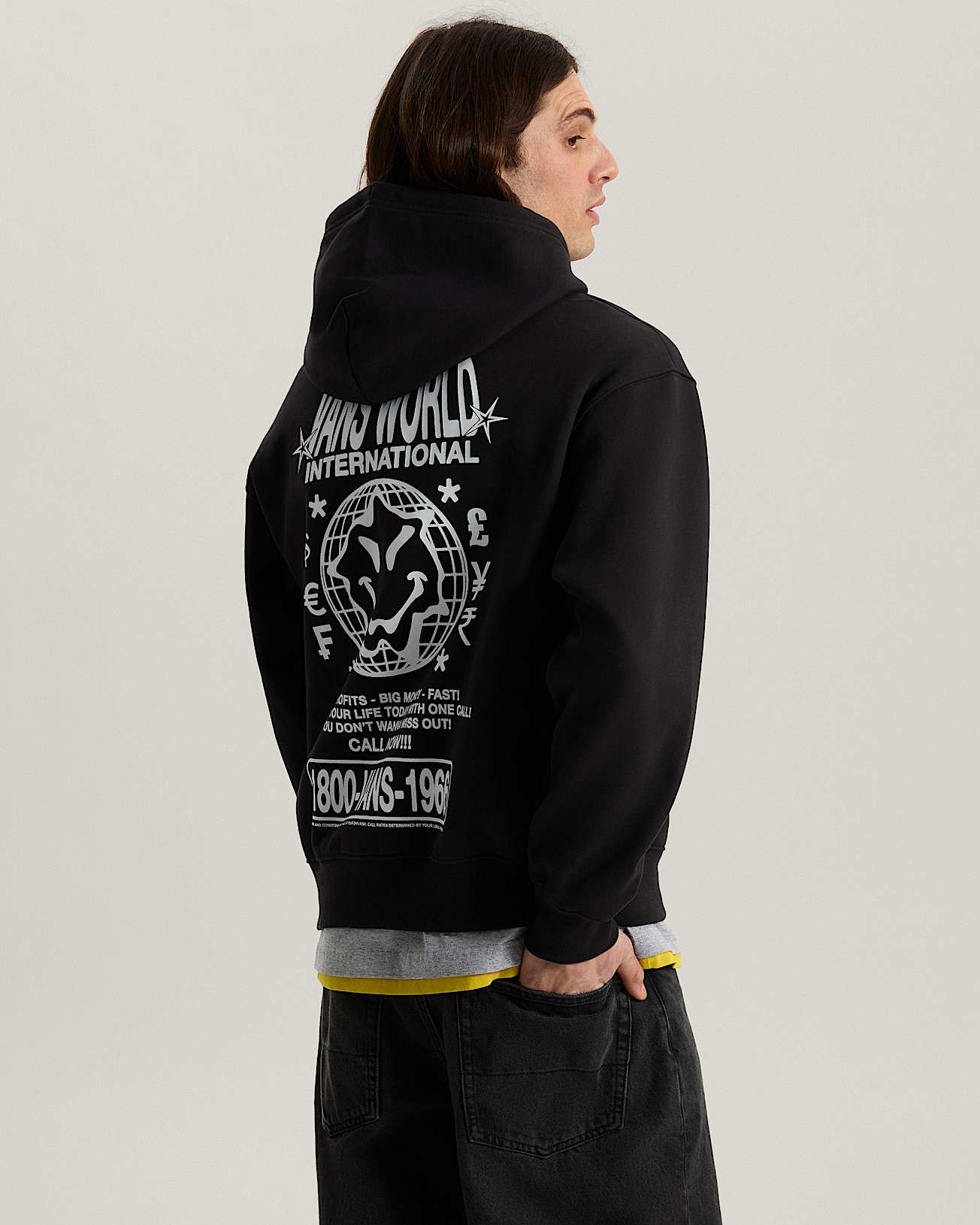 Vans World Intl Pullover Black VANS Black ALT3