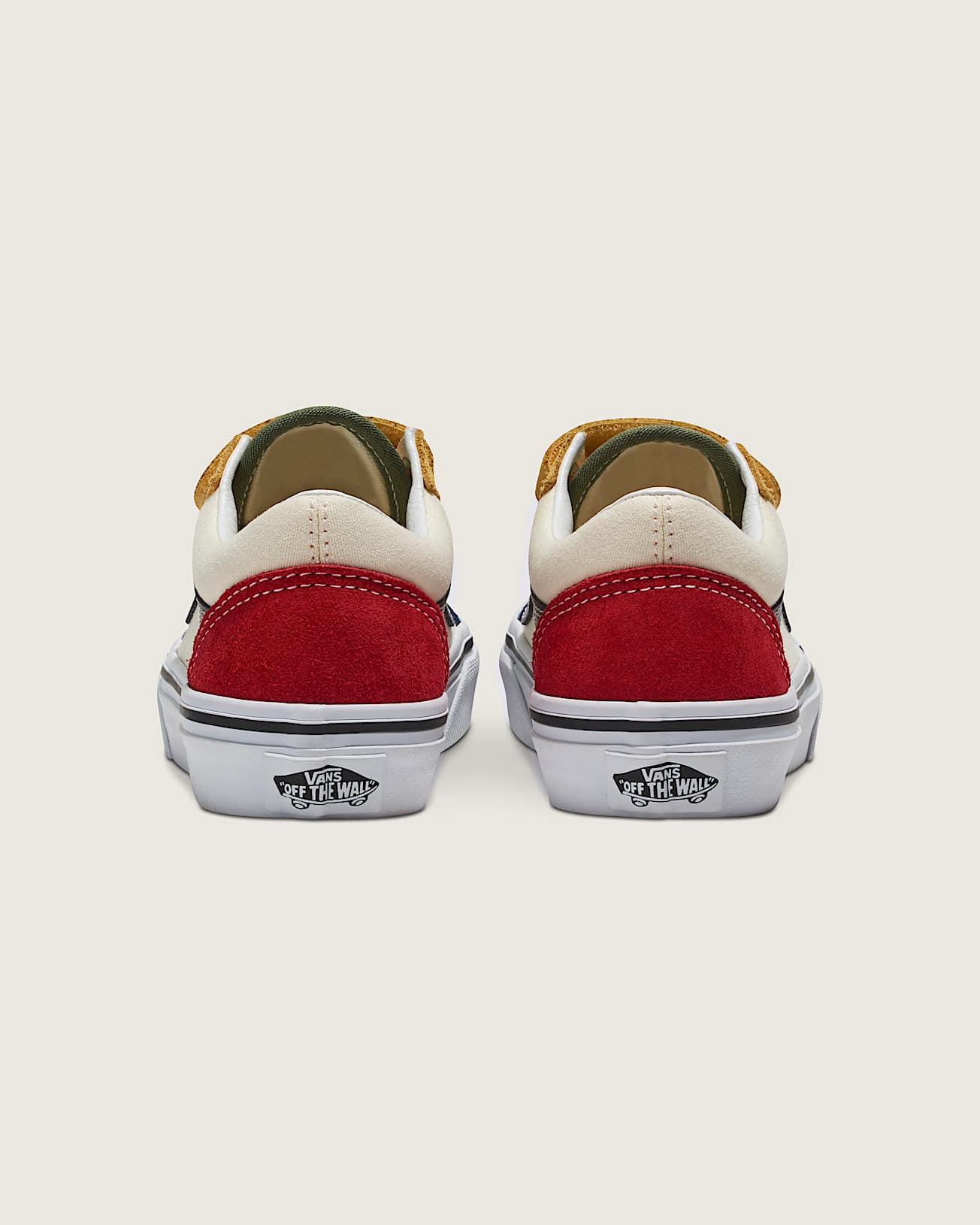 Kinder Old Skool V Schuhe 48 Jahre VANS Rot ALT3