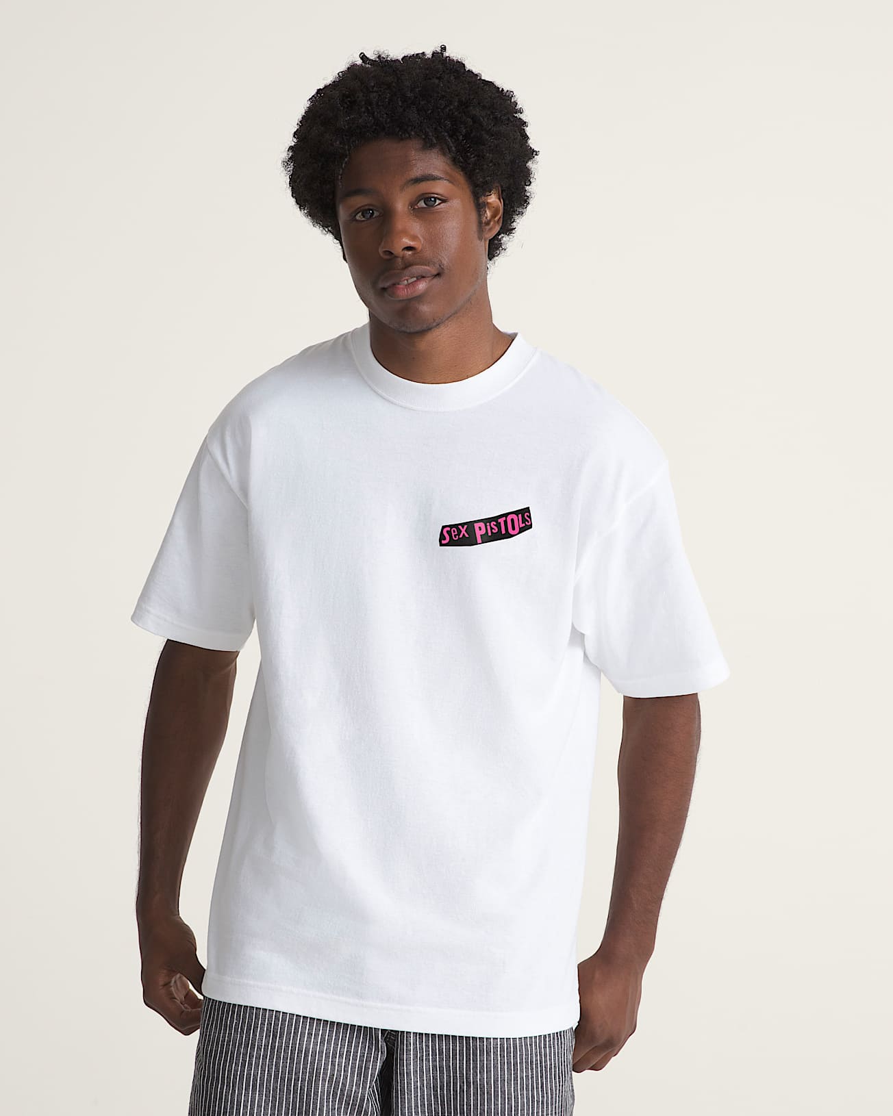 Sex Pistols Run Wild on the Green SS Tee White VANS Blanc alt2