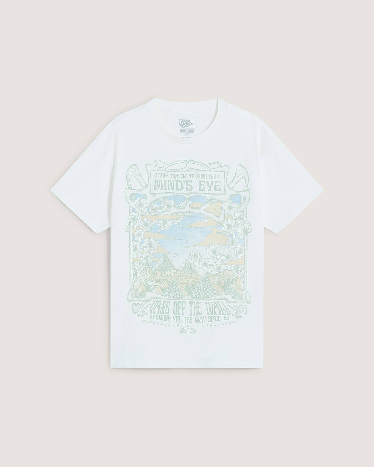 Minds Eye Oversized SS Tee White VANS Blanc HERO