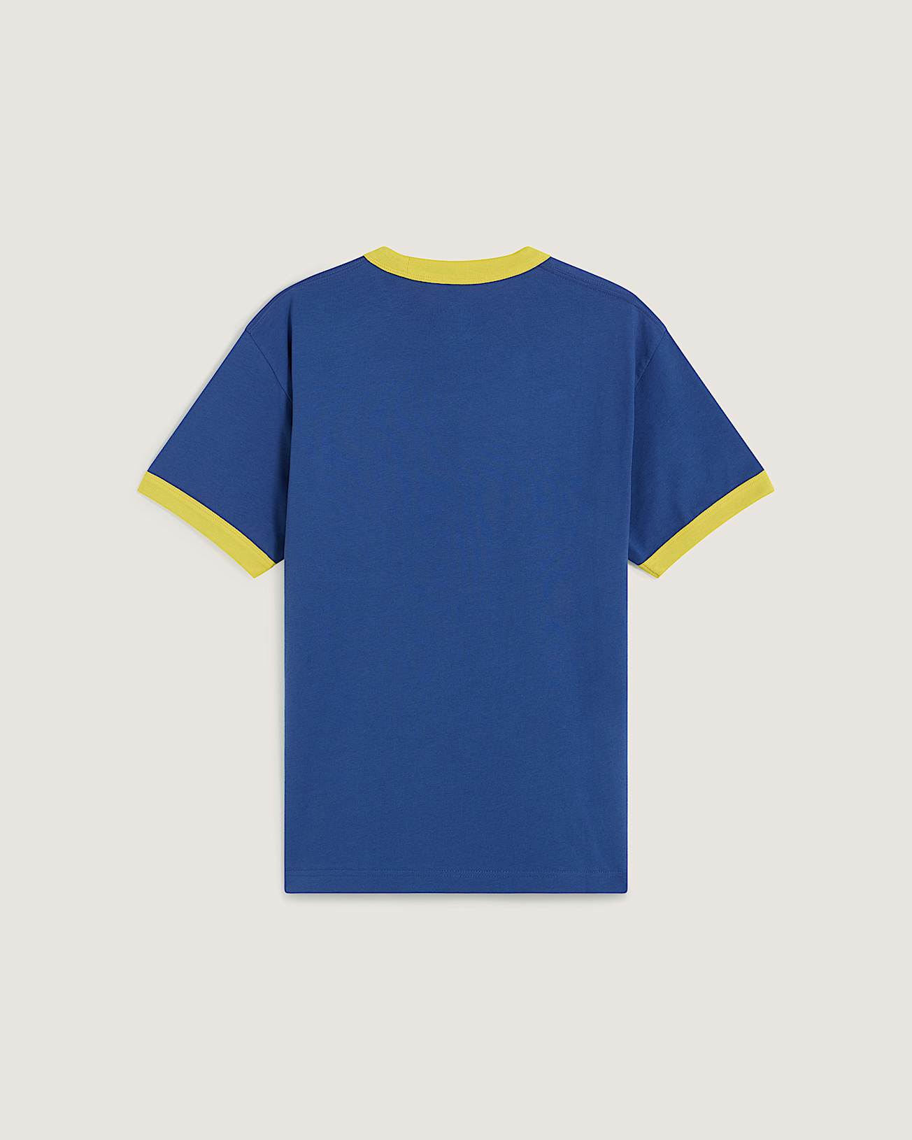 TShirt Center Chest Ringer VANS Niebieski ALT1