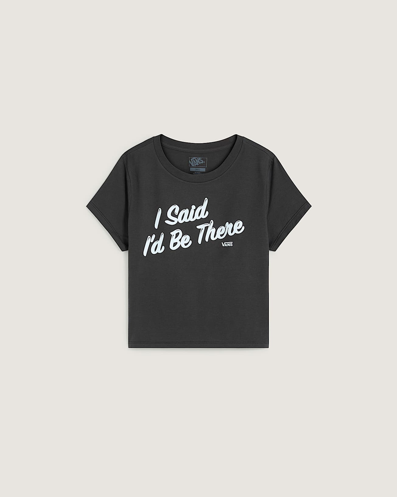 I Said Id Be There SS Tee Faded Black VANS Noir HERO