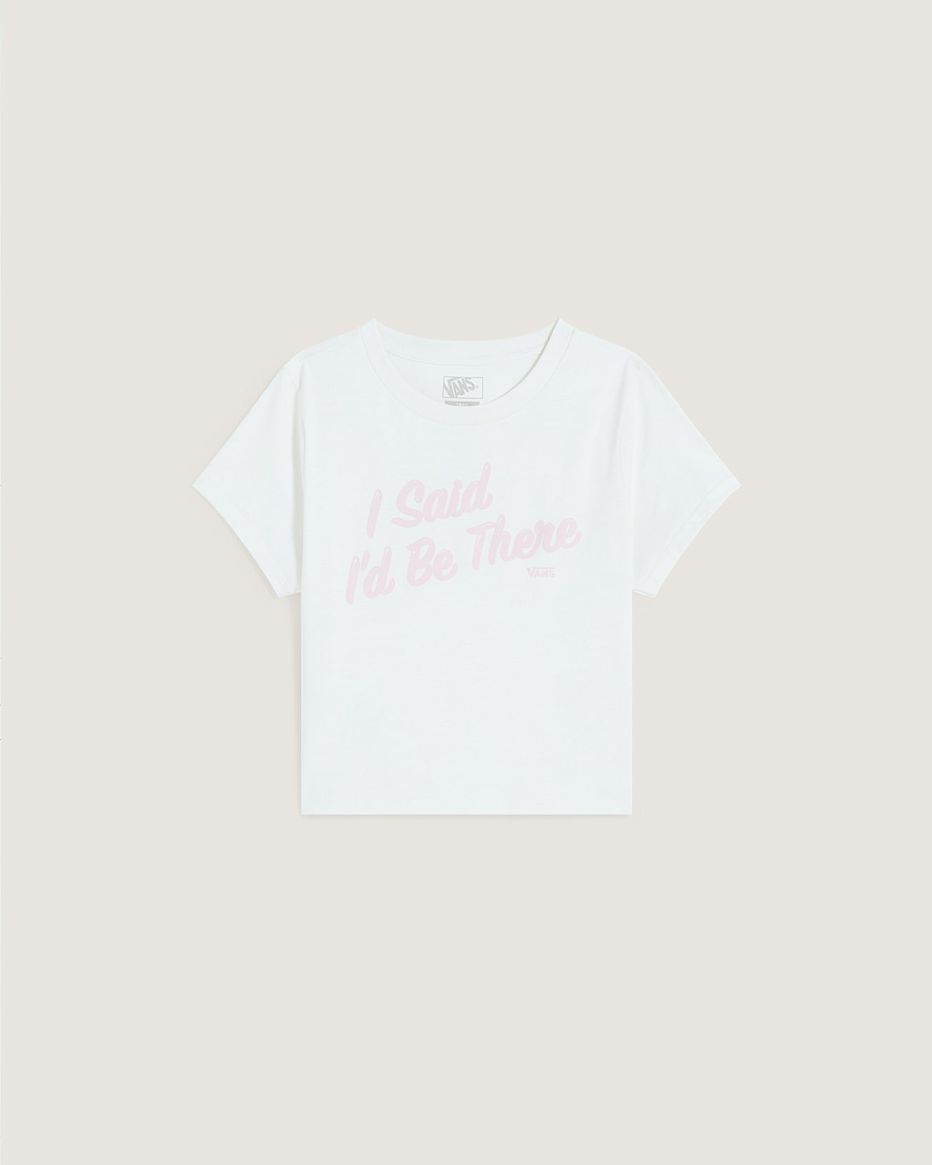 I Said Id Be There SS Tee marshmallow VANS Blanc HERO