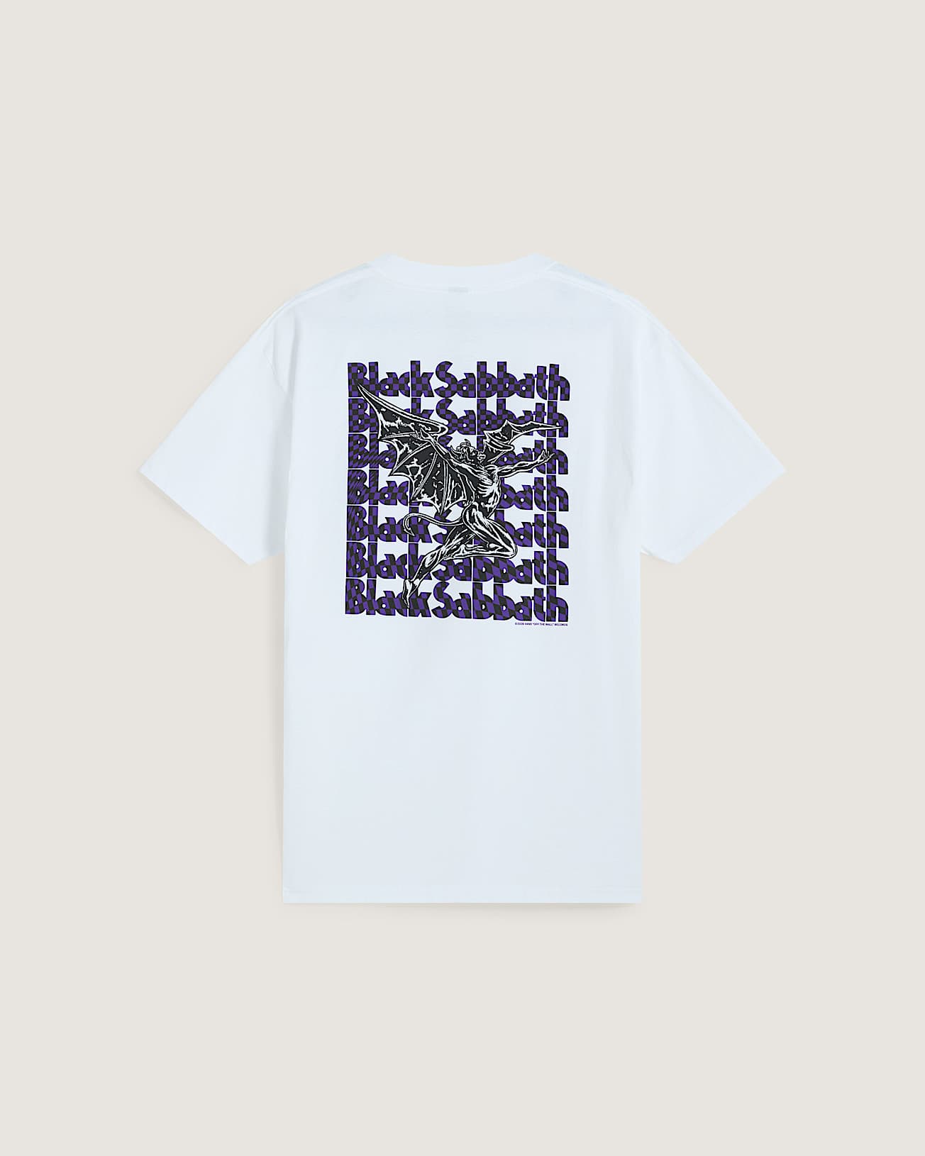 Black Sabbath SS Tee White VANS Blanc alt1