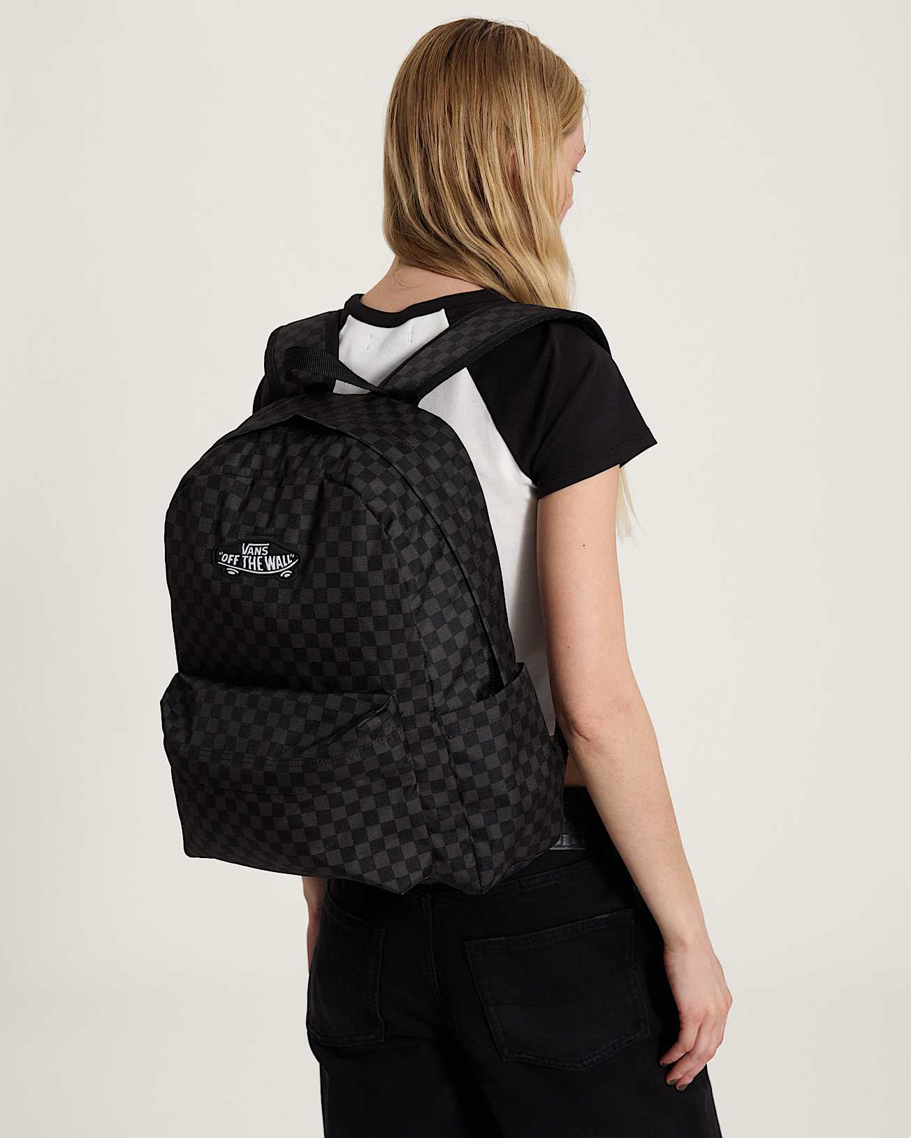 Old Skool Check Rucksack VANS Grau ALT7