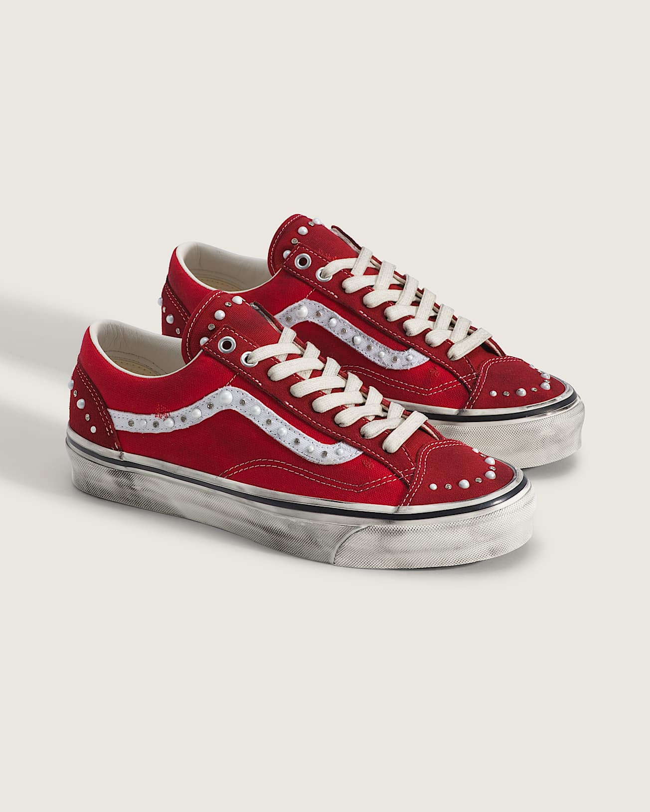 Premium Old Skool 36 Shoes VANS Red ALT1