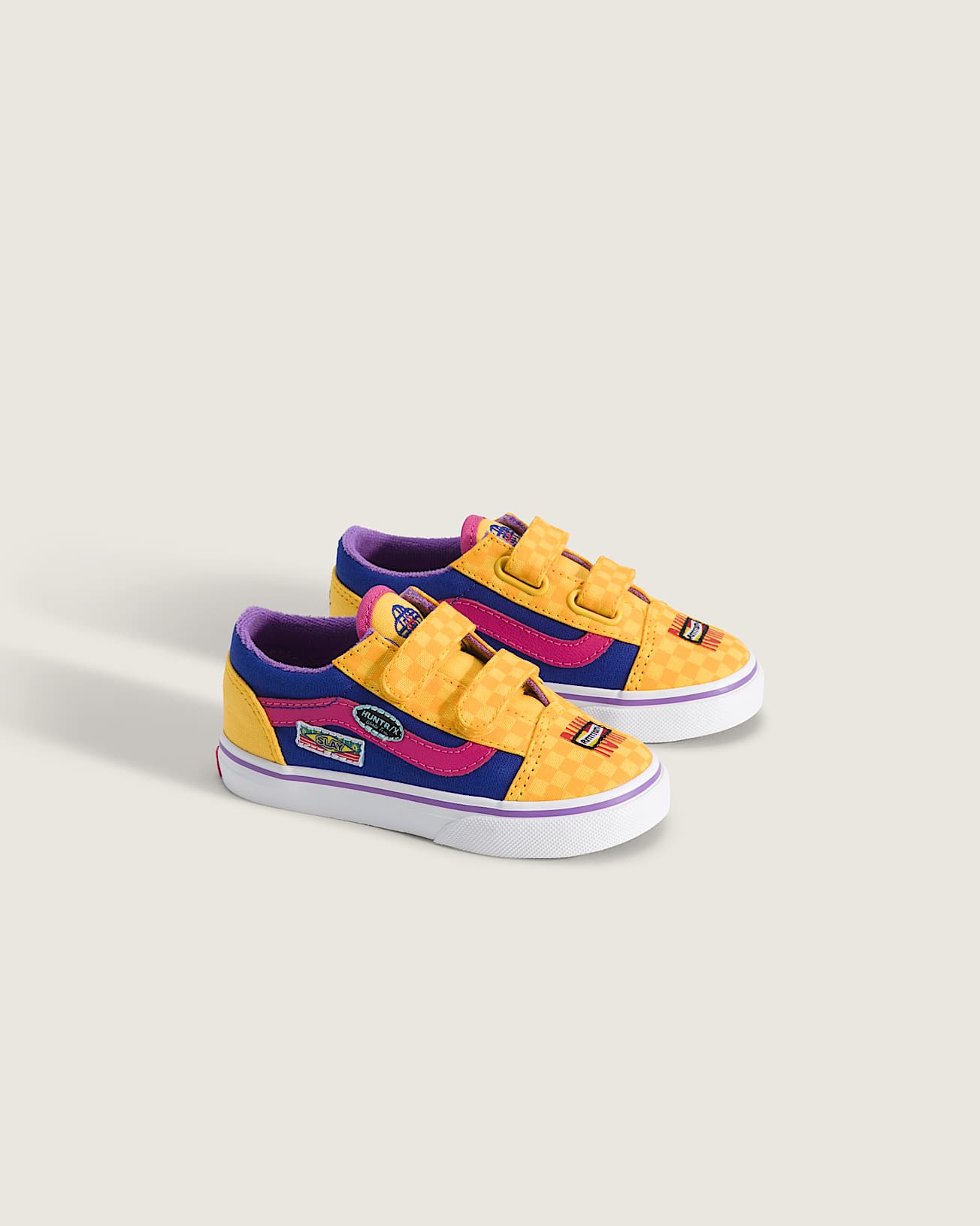Scarpe Bambinoa KPop Demon Hunters x Vans Old Skool V 14 anni VANS Giallo ALT1