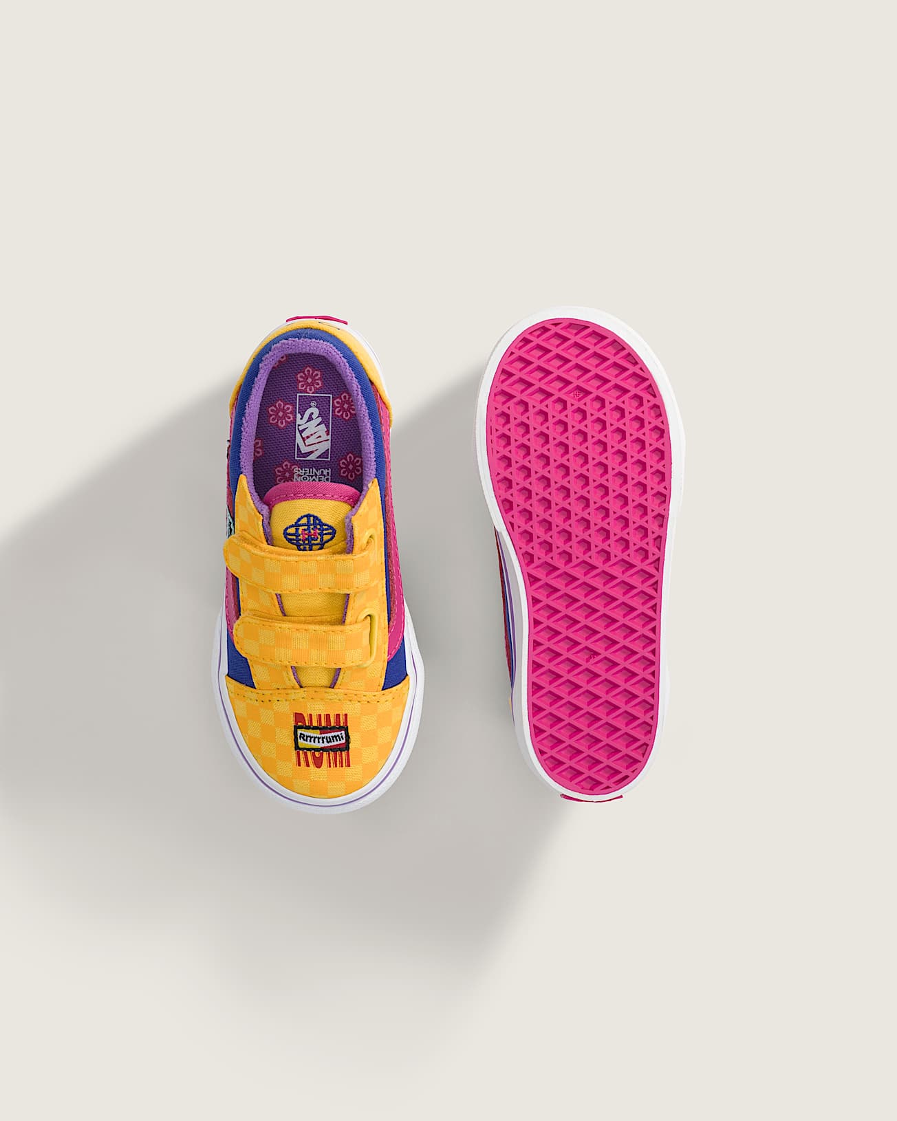 Scarpe Bambinoa KPop Demon Hunters x Vans Old Skool V 14 anni VANS Giallo ALT2