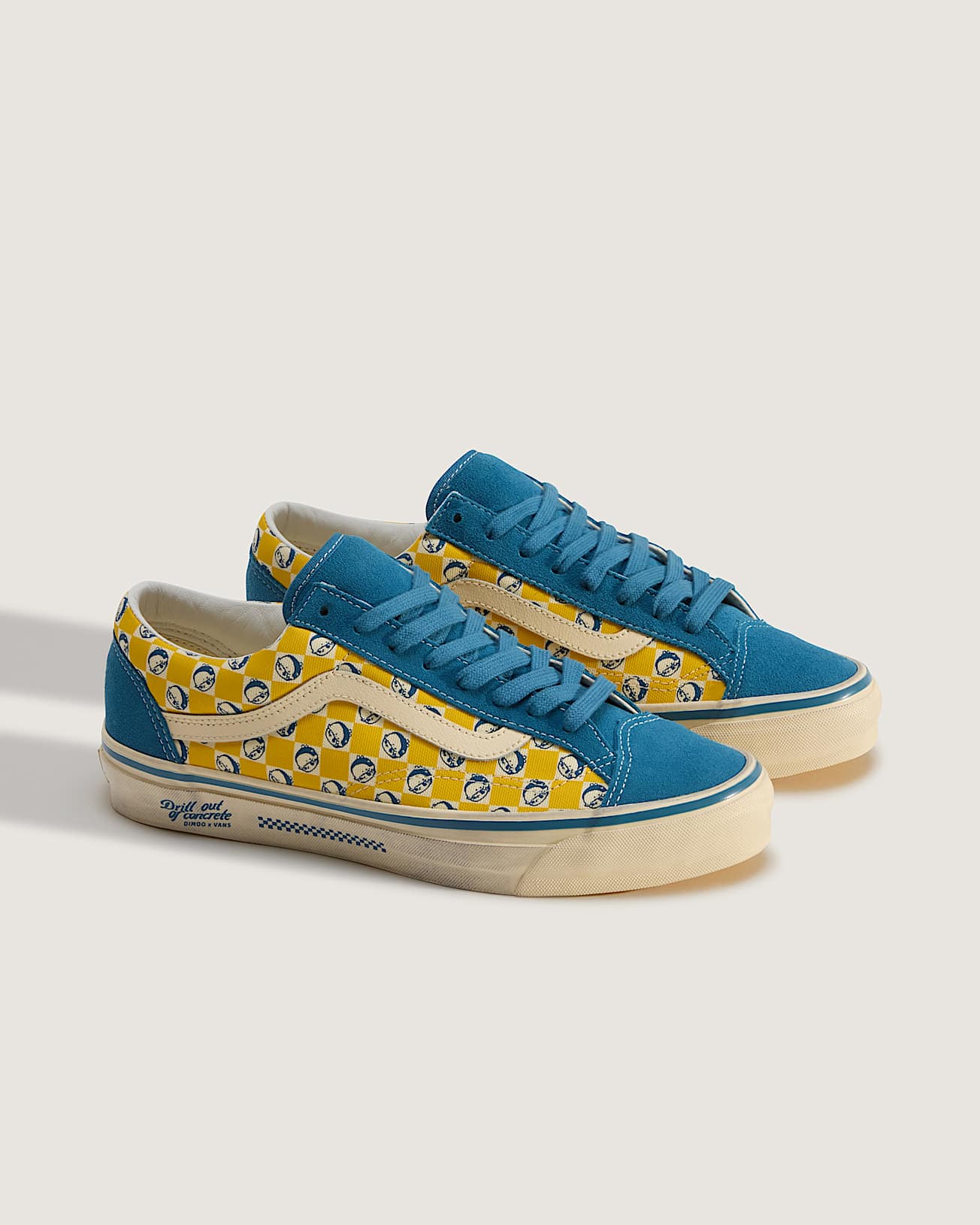 Scarpe Premium Old Skool 36 VANS BluGiallo ALT2