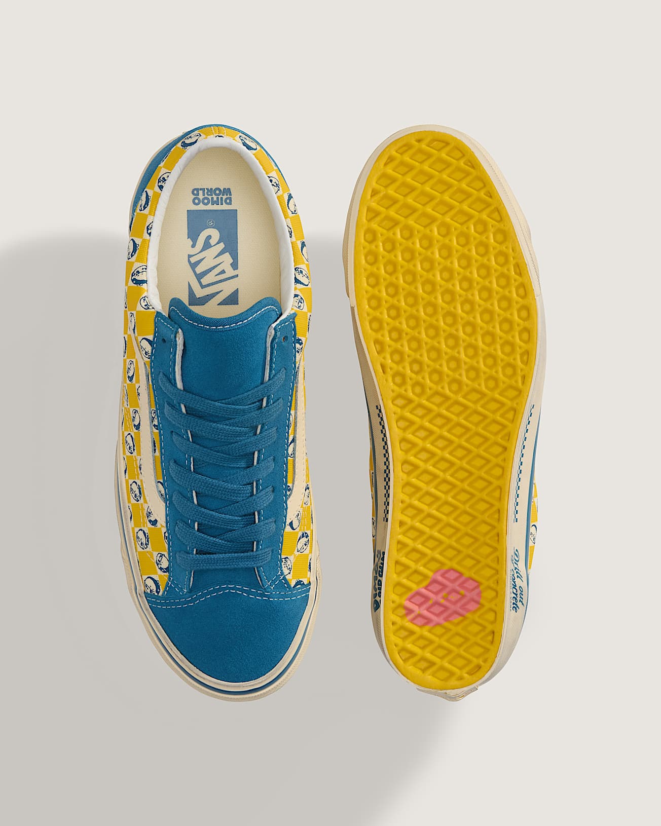 Scarpe Premium Old Skool 36 VANS BluGiallo ALT3