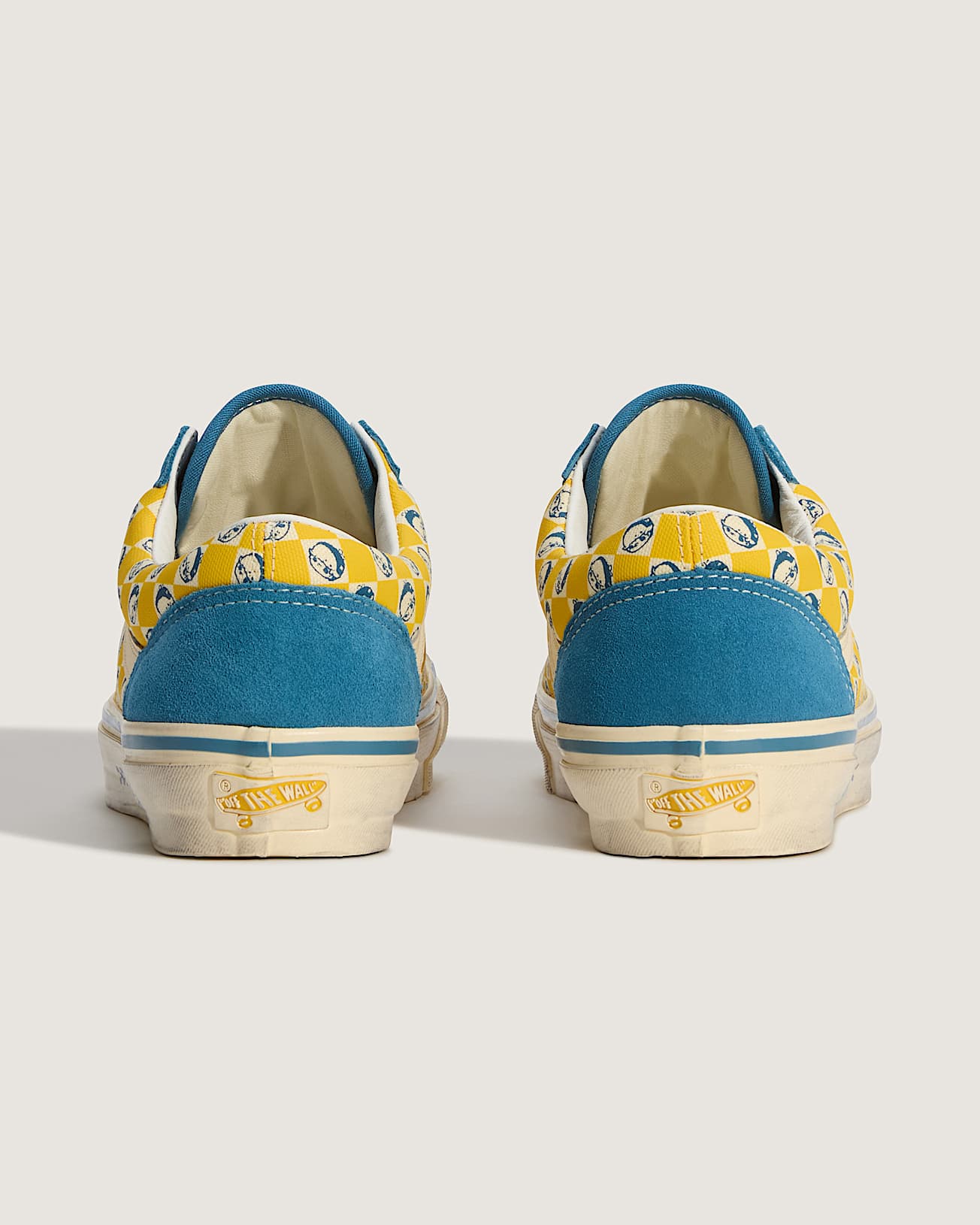 Scarpe Premium Old Skool 36 VANS BluGiallo ALT4
