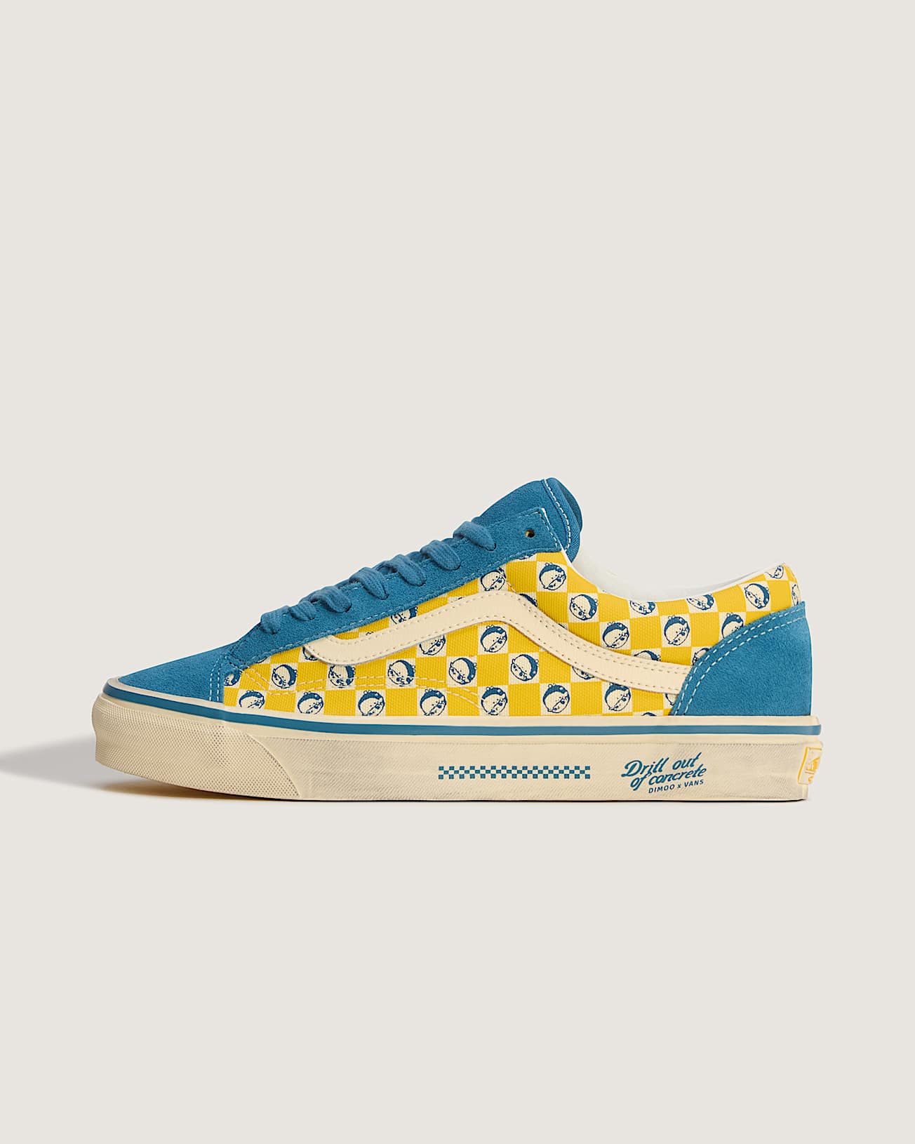 Scarpe Premium Old Skool 36 VANS BluGiallo HERO
