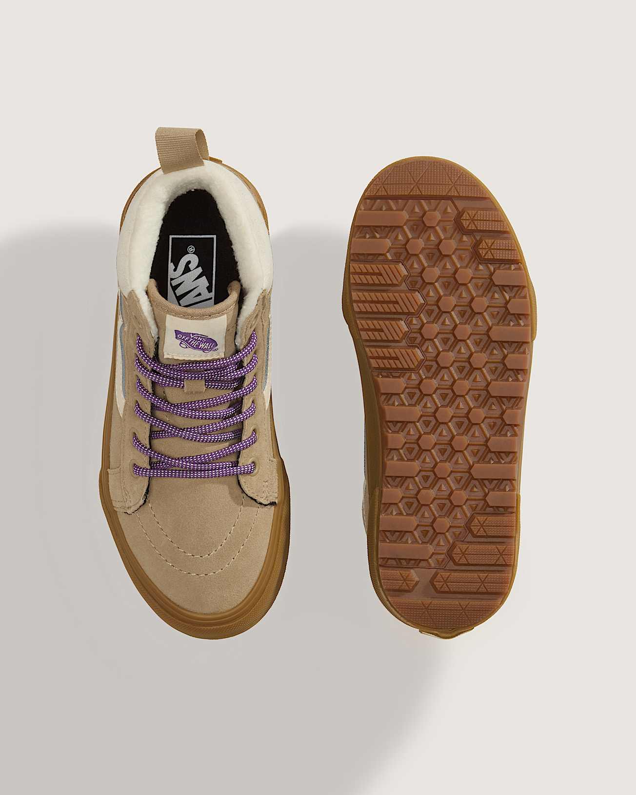 Youth Sk8Hi Insulated Shoes 814 years VANS Beige alt3