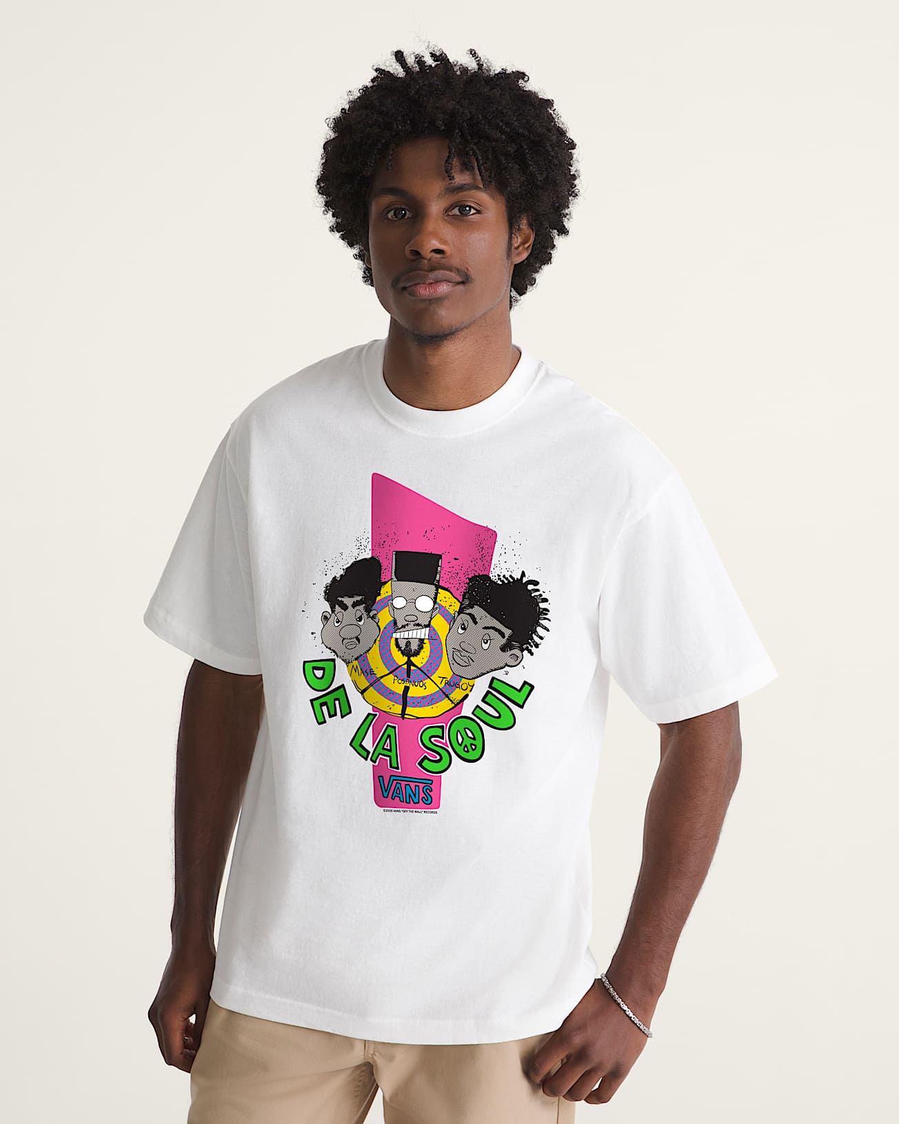 De La Soul Plugs SS Tee White VANS Bianco ALT2