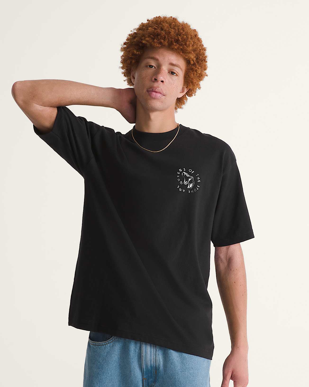 Queens of the Stone Age Ouroboros SS Tee Black VANS Nero ALT2