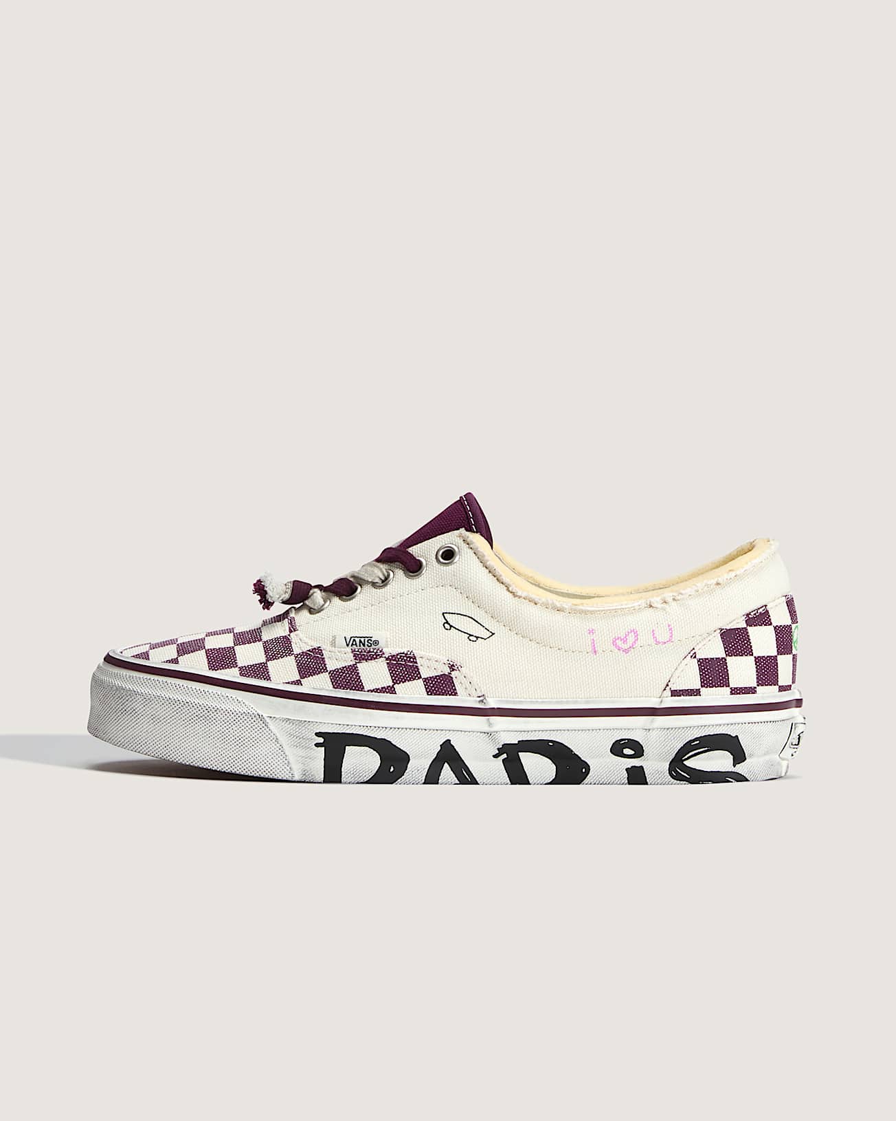 Chaussures Paris Premium Era 95 VANS Blanc hero