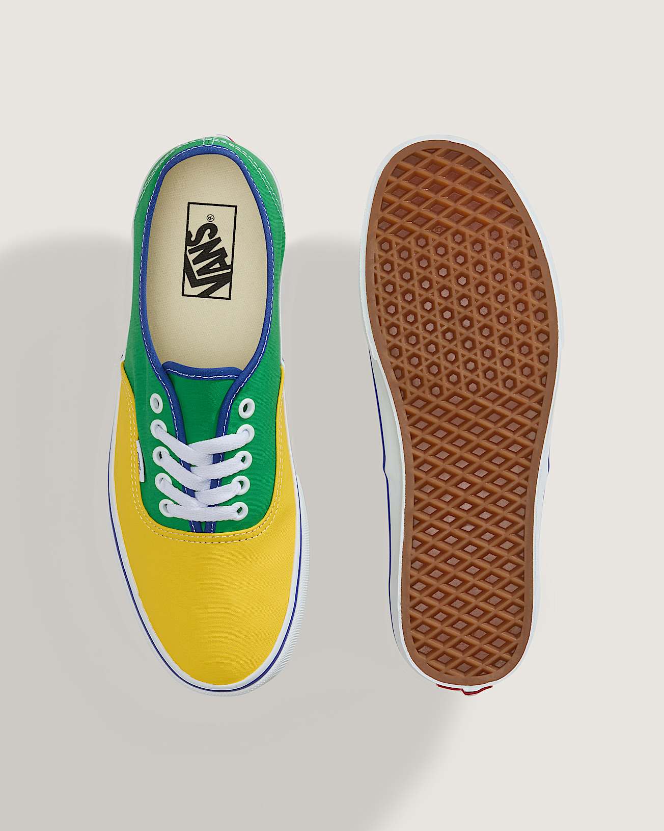 Authentic Shoes VANS YellowGreen ALT3