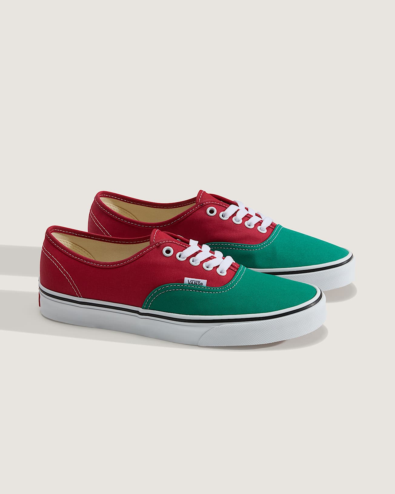 Authentic Shoes VANS GreenRed ALT2