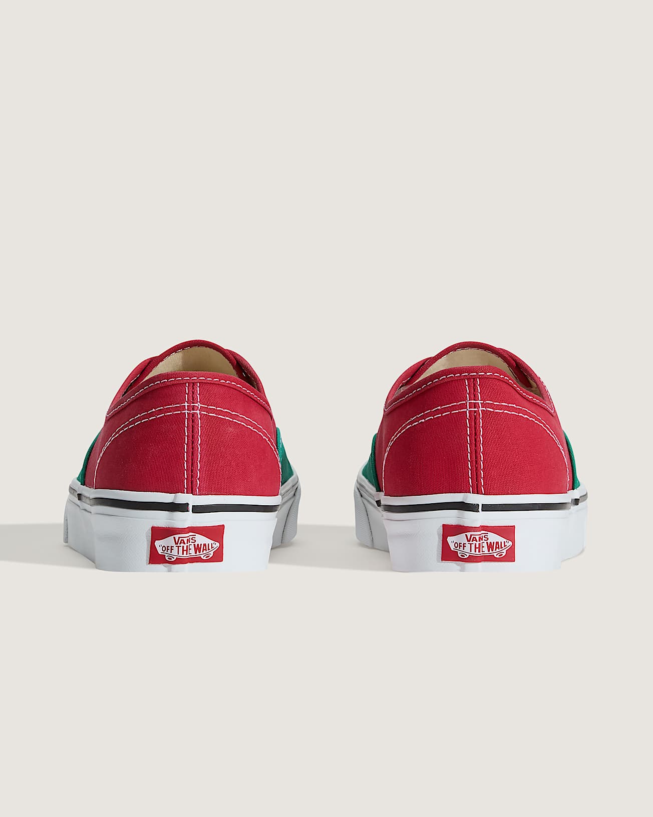 Authentic Shoes VANS GreenRed ALT4