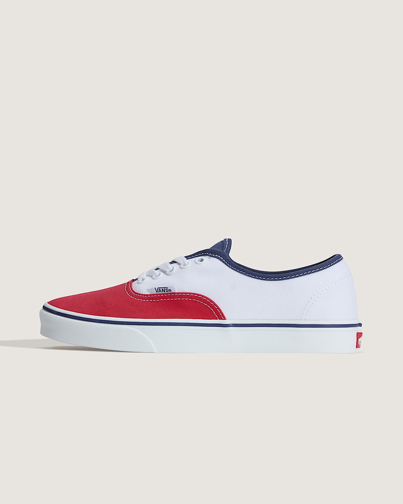 Chaussures Authentic VANS RougeBlancBleu HERO